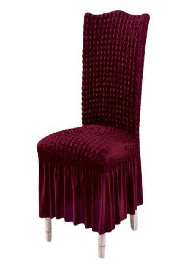 FUNDA SILLA TURKAS CON FARALAO BURDEO - 2