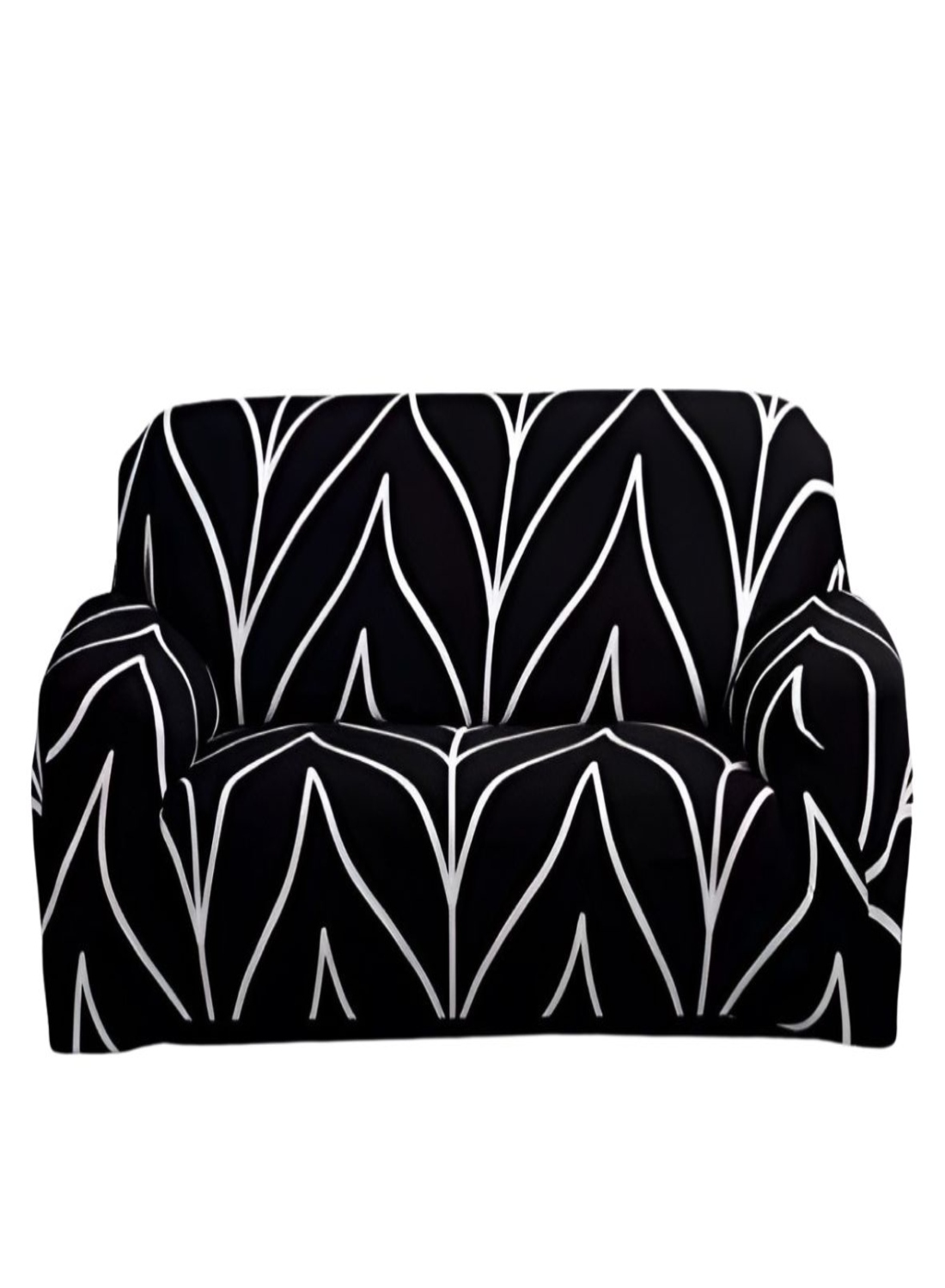 FUNDA SOFÁ 2 CUERPOS FULL ELASTICADAS 180 X 140 CM MULTICOLOR - 1