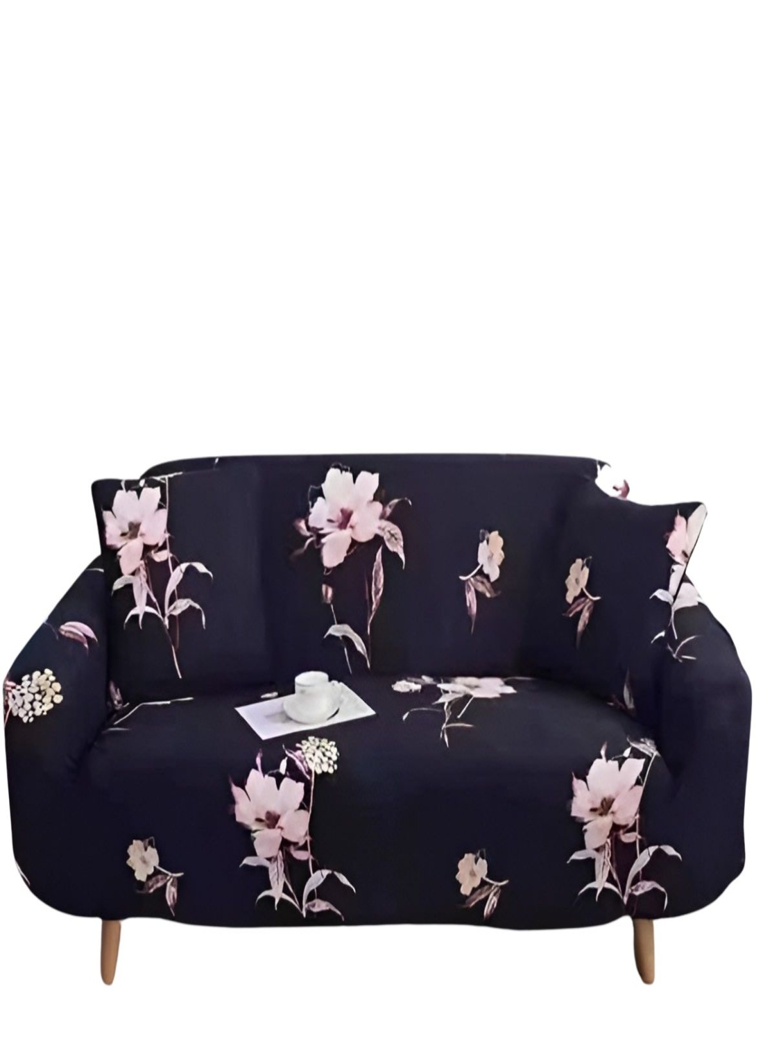 FUNDA SOFÁ 1 CUERPO FULL ELASTICADAS 140 X 90 CM MULTICOLOR - 1