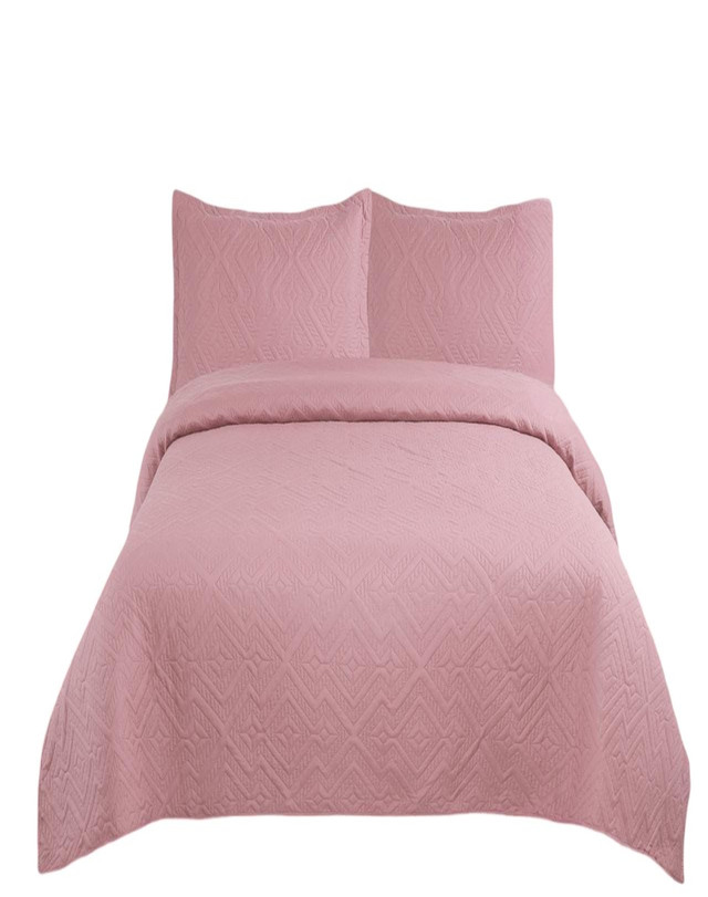 CUBRECAMA ROSA QUILT KING SUPER KING - 1