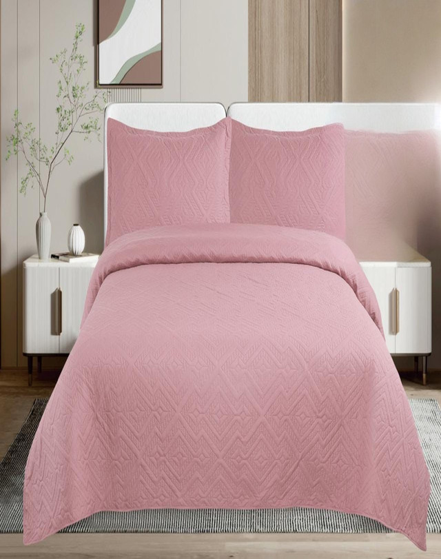 CUBRECAMA ROSA QUILT KING SUPER KING - 3