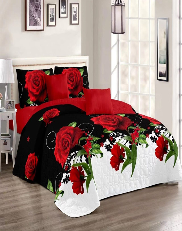 CUBRECAMA MULTICOLOR QUILT KING SUPER KING - 3