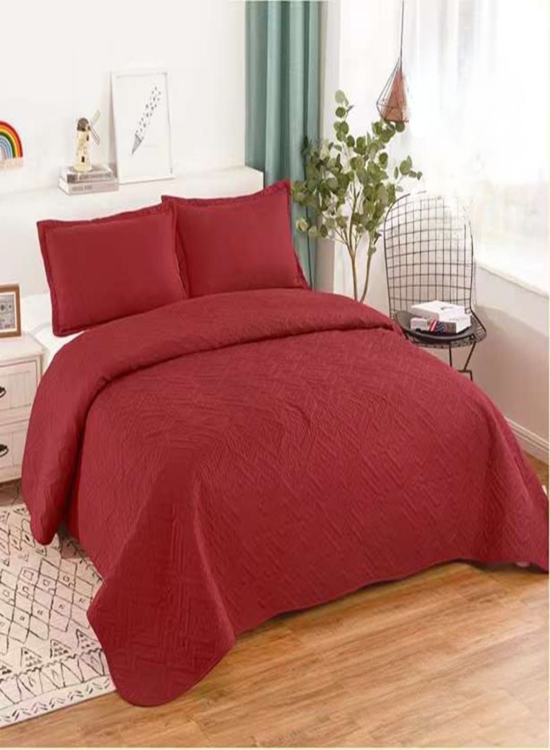 COBERTOR 2 PLAZAS MULTICOLOR QUILT VERANO - 3