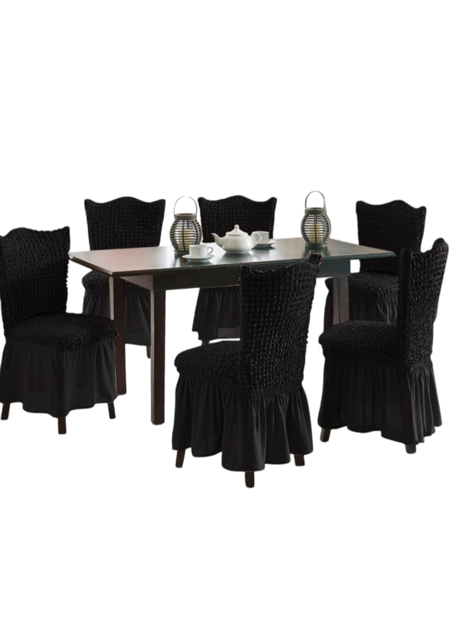 FUNDA SILLA TURCAS 6 ELEGANCIA TOTAL T2 NEGRO - 1