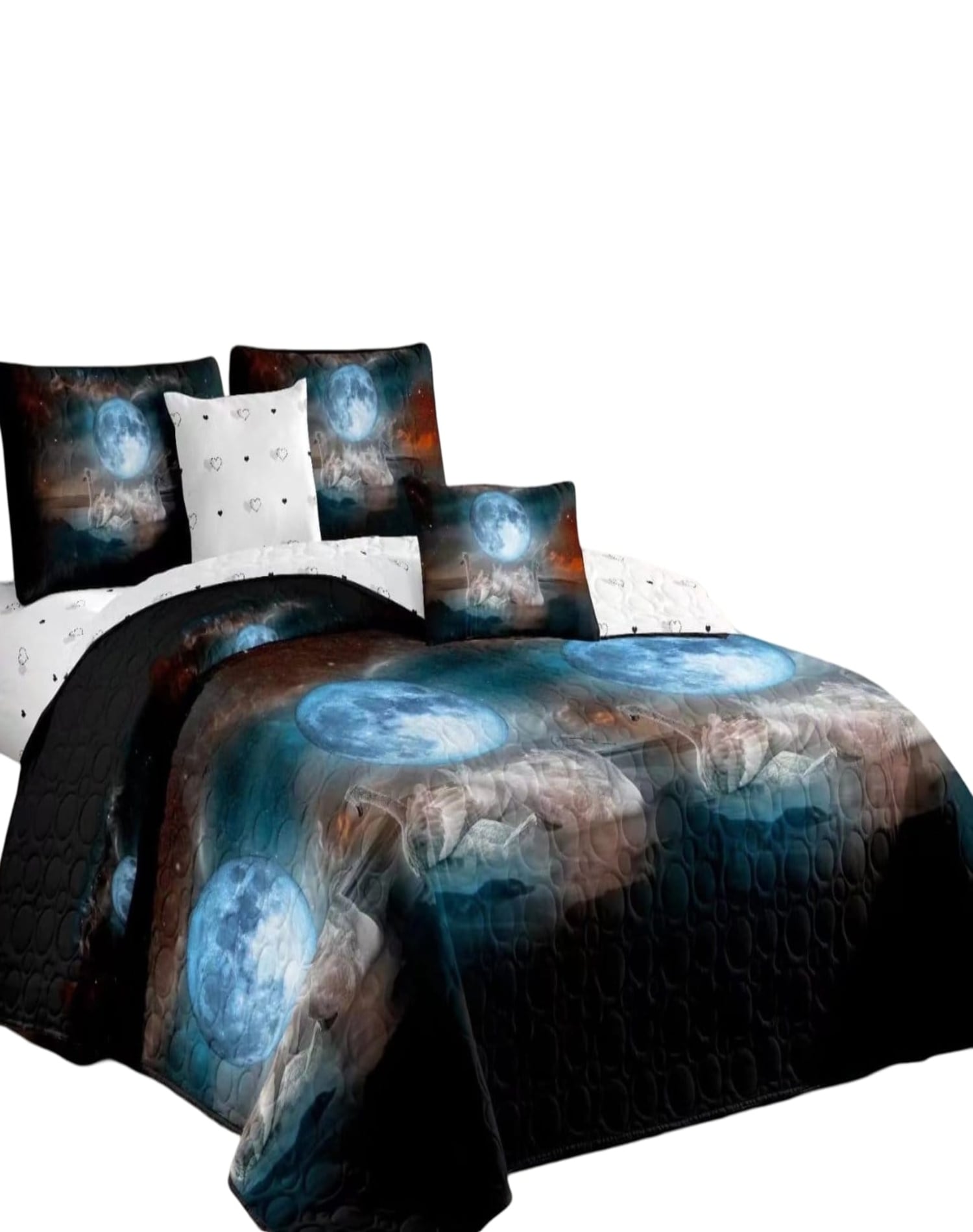 QUILT 2 PLAZAS MULTICOLOR DISEÑO CUBRECAMA PRIMAVERA VERANO B11 - 2