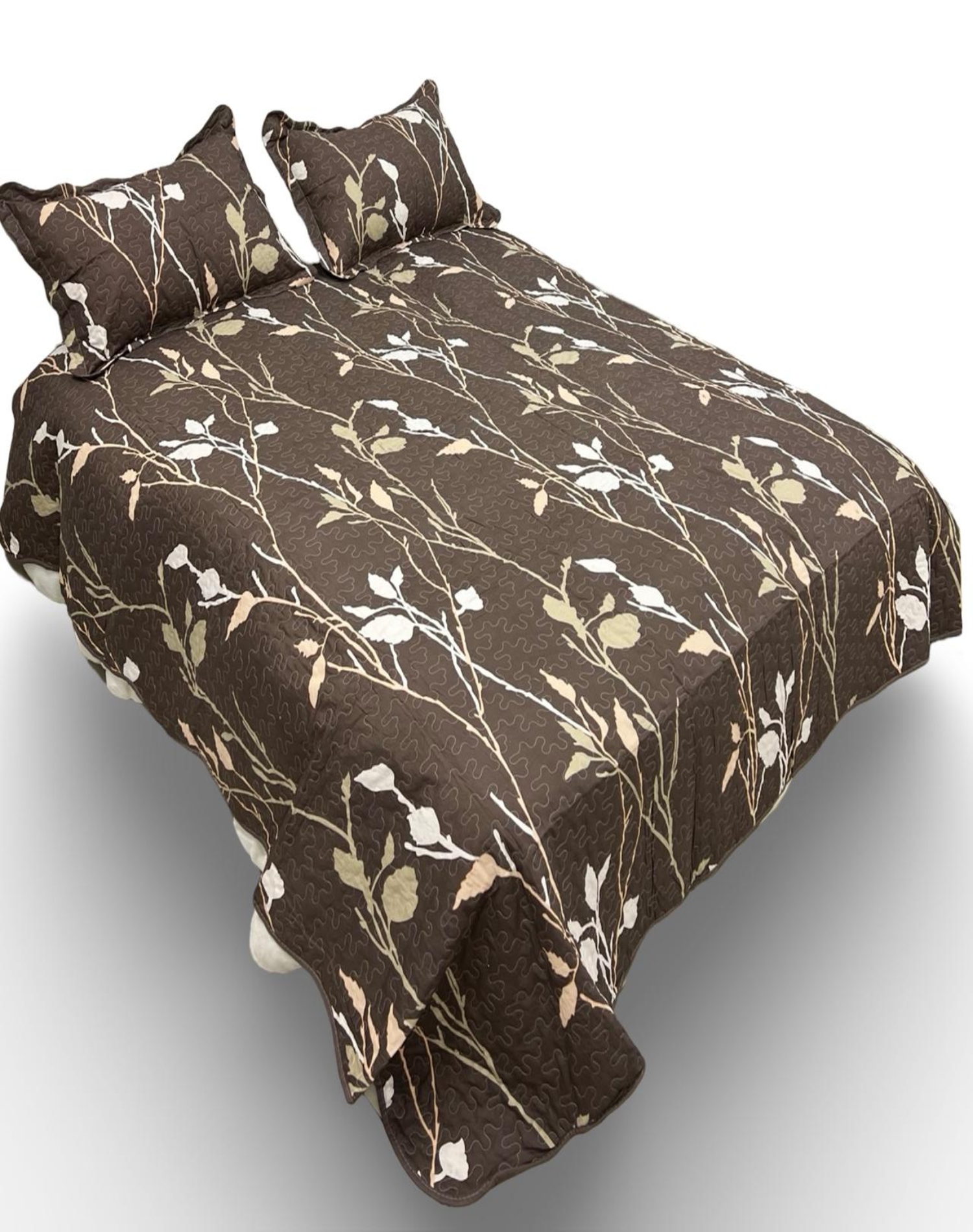 CUBRECAMA MULTICOLOR QUILT LUMINOSO 2 PLAZAS VERANO L9 - 3