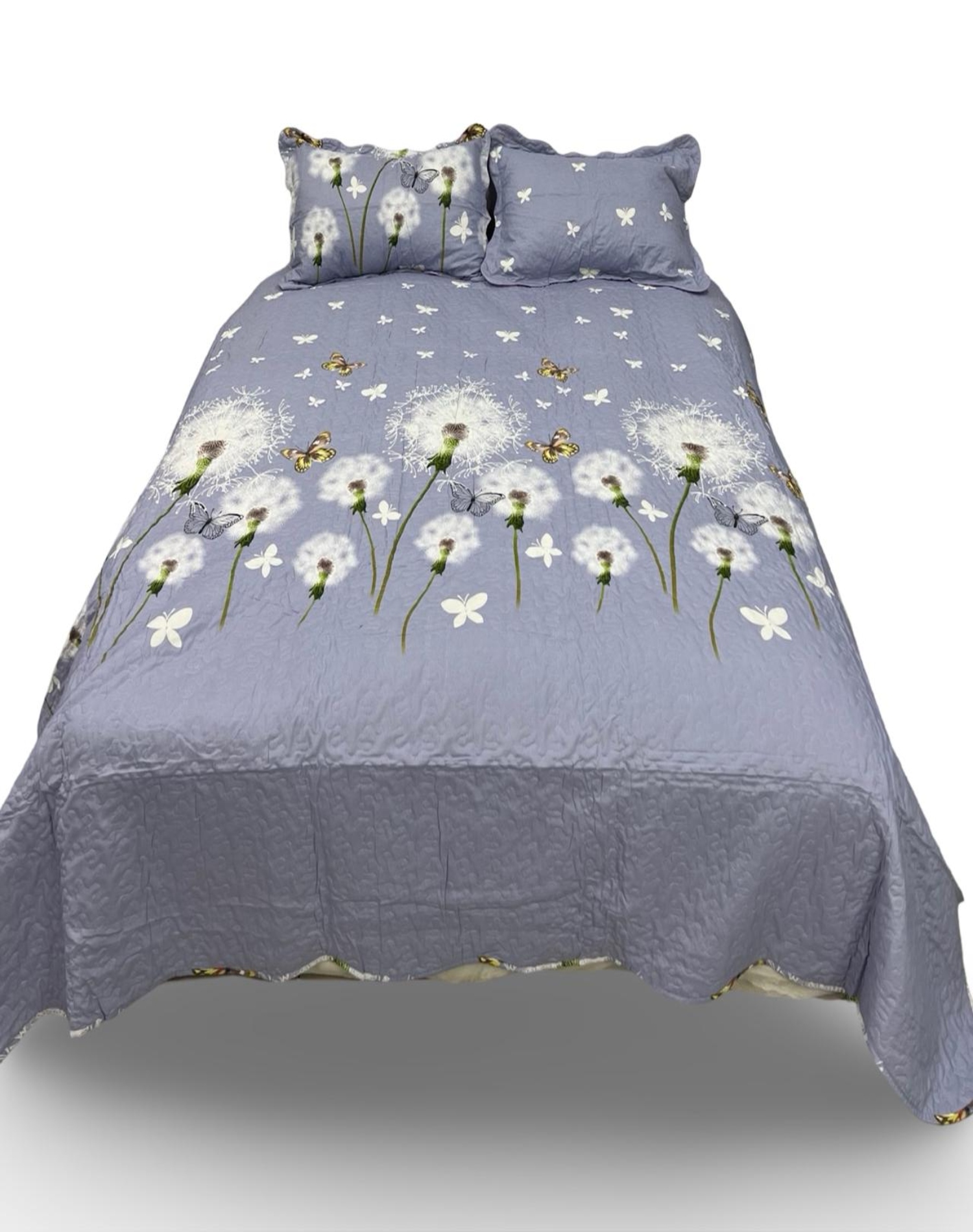 CUBRECAMA MULTICOLOR QUILT LUMINOSO 2 PLAZAS VERANO L2 - 1