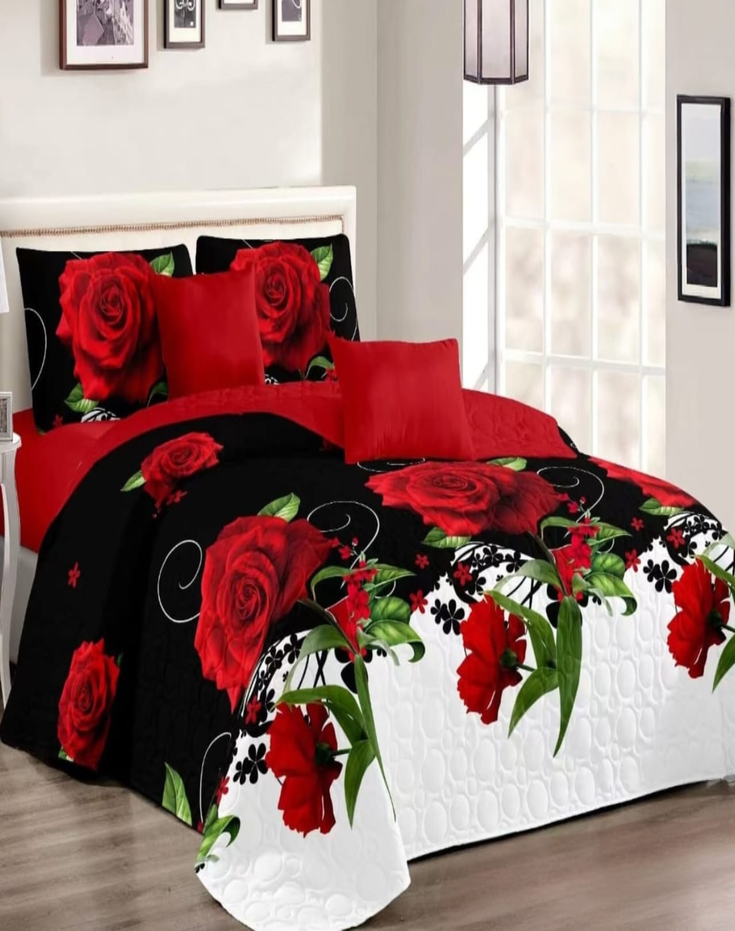QUILT MULTICOLOR KING CUBRECAMA VERANO Y PRIMAVERA C4 - 3