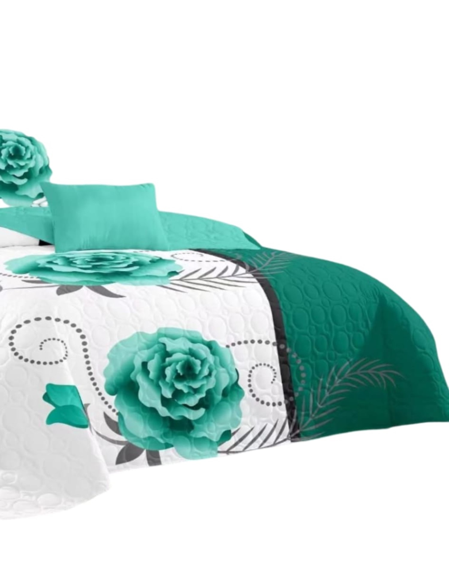 QUILT MULTICOLOR KING CUBRECAMA VERANO Y PRIMAVERA C1 - 1