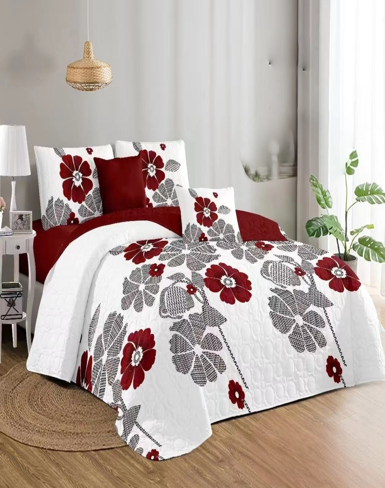 QUILT MULTICOLOR KING CUBRECAMA VERANO Y PRIMAVERA C10 - 3