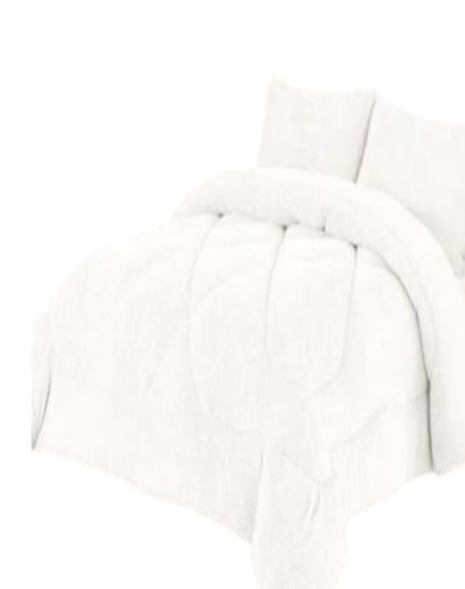 COBERTOR PLUSH BLANCO CHIPORRO 230X250 IDEAL INVIERNO A39 - 1