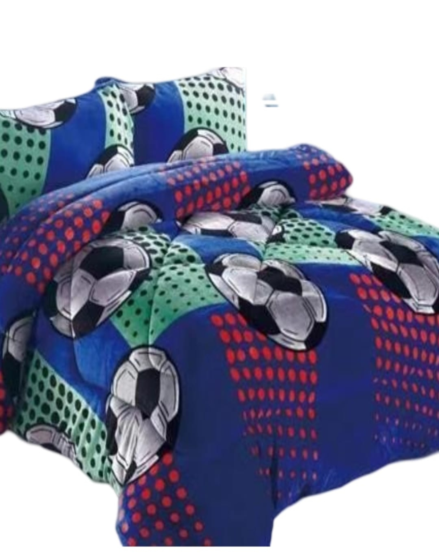 COBERTOR PLUSH MULTICOLOR CHIPORRO 180X230 IDEAL INVIERNO B14 - 2