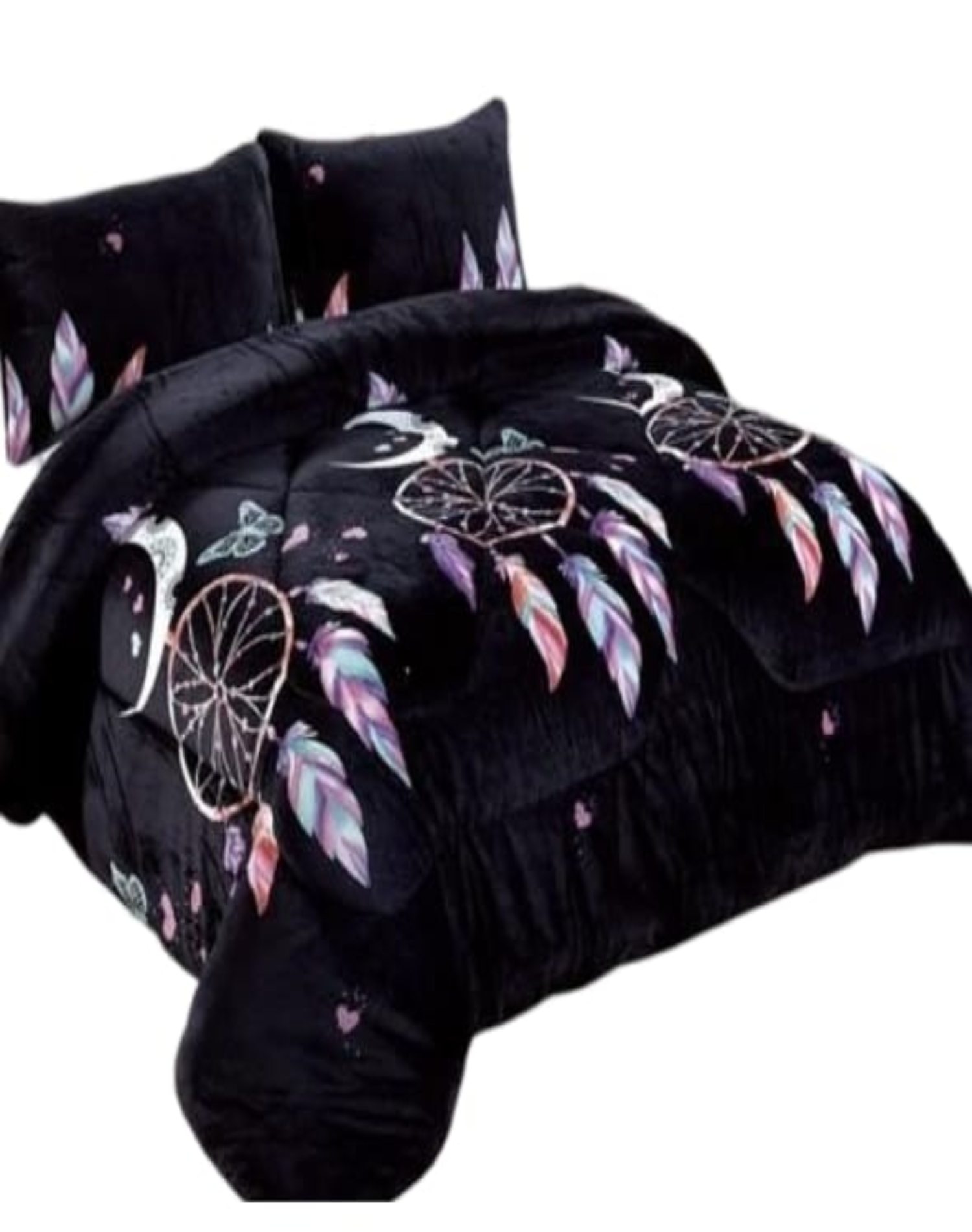 COBERTOR PLUSH MULTICOLOR CHIPORRO 180X230 IDEAL INVIERNO B2 - 1