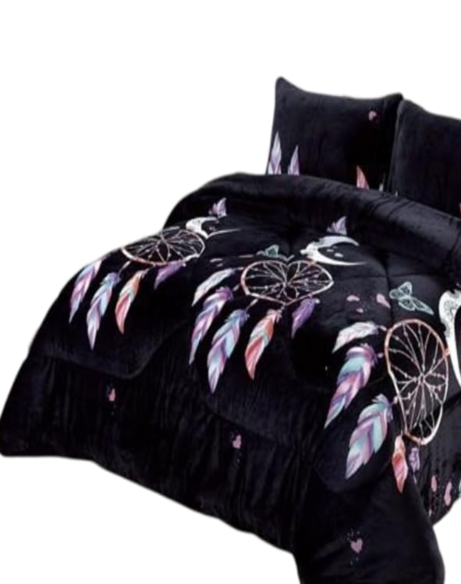 COBERTOR PLUSH MULTICOLOR CHIPORRO 180X230 IDEAL INVIERNO B2 - 2