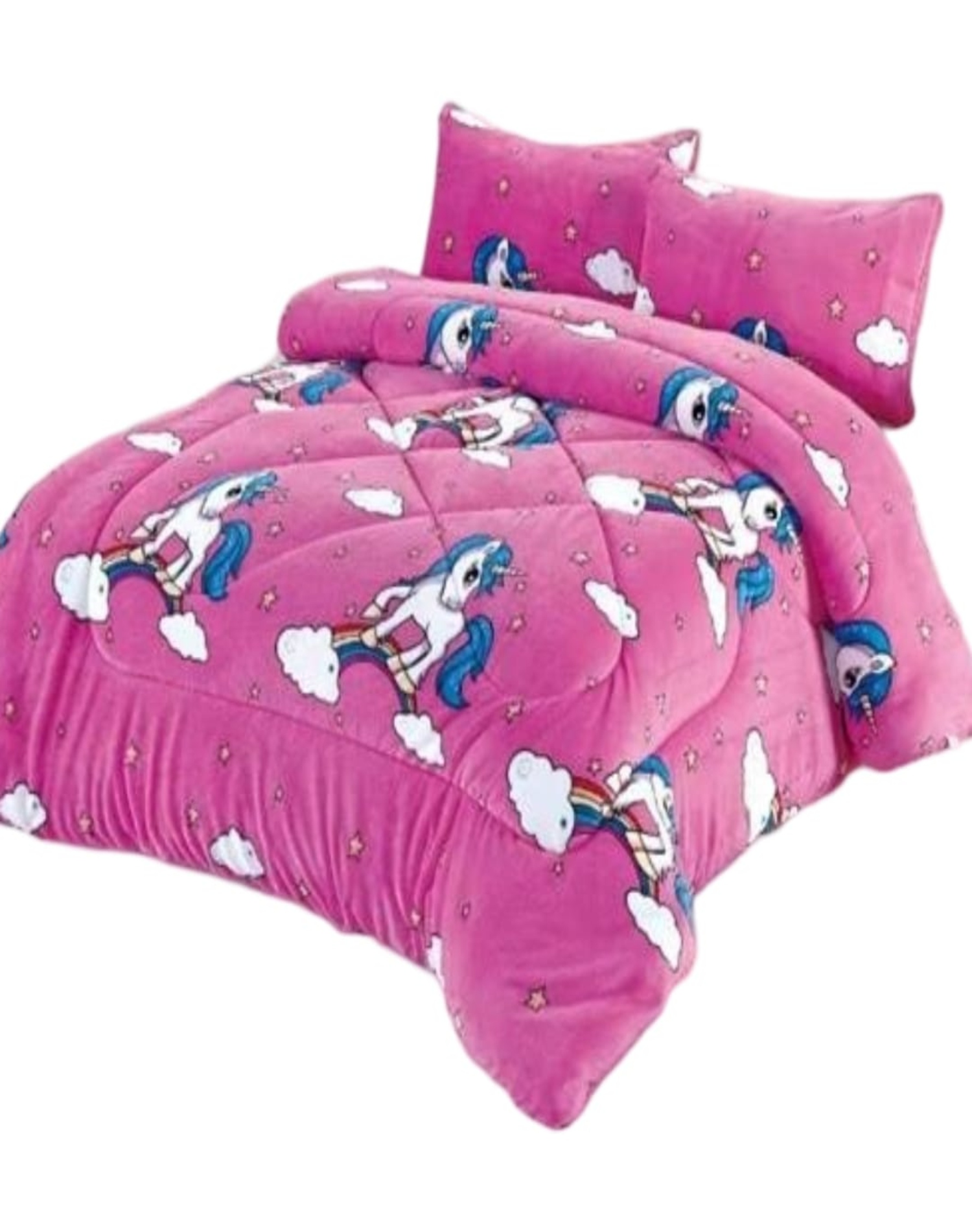 COBERTOR PLUSH MULTICOLOR CHIPORRO 180X230 IDEAL INVIERNO B16 - 2