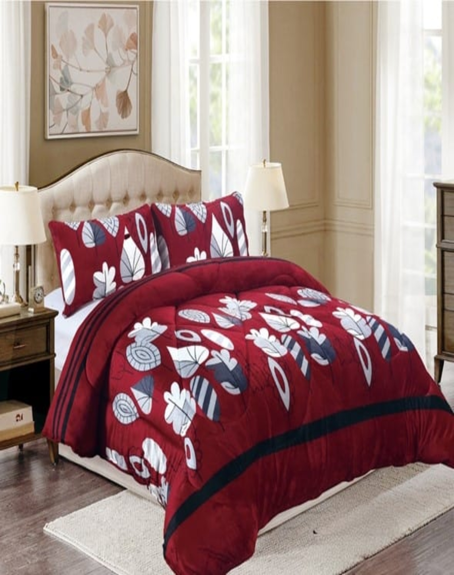 COBERTOR PLUSH MULTICOLOR CHIPORRO 230X250 IDEAL INVIERNO A14 - 3