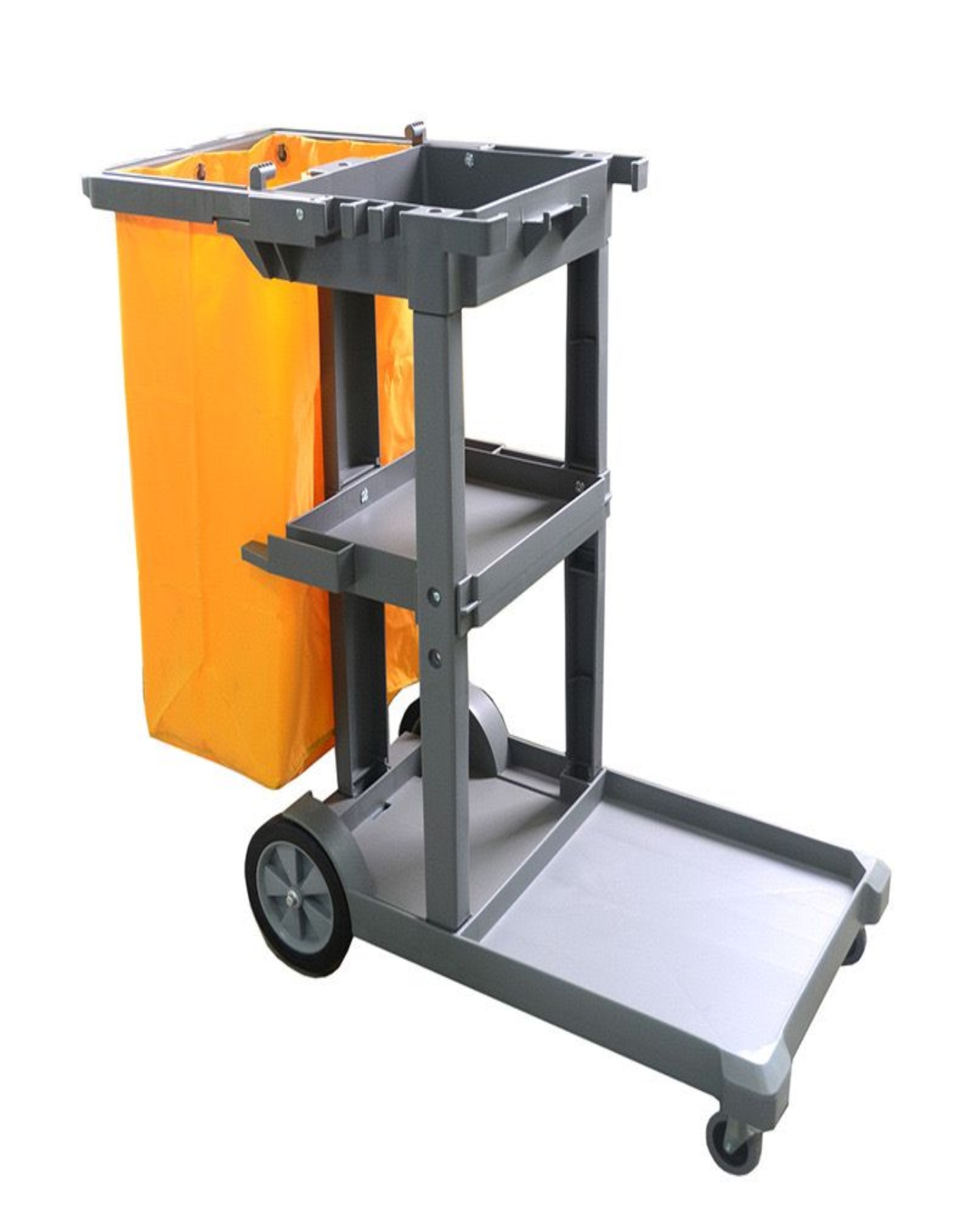 Carro De Limpieza Con Ruedas | Organizador Para Escobas Y Fregonas Con Cubeta