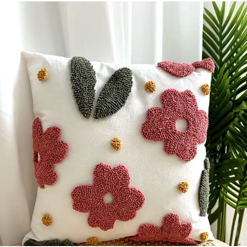 FUNDA SET 4 BOHO COJÍN C7 45 X 45 CM MULTICOLOR - 1