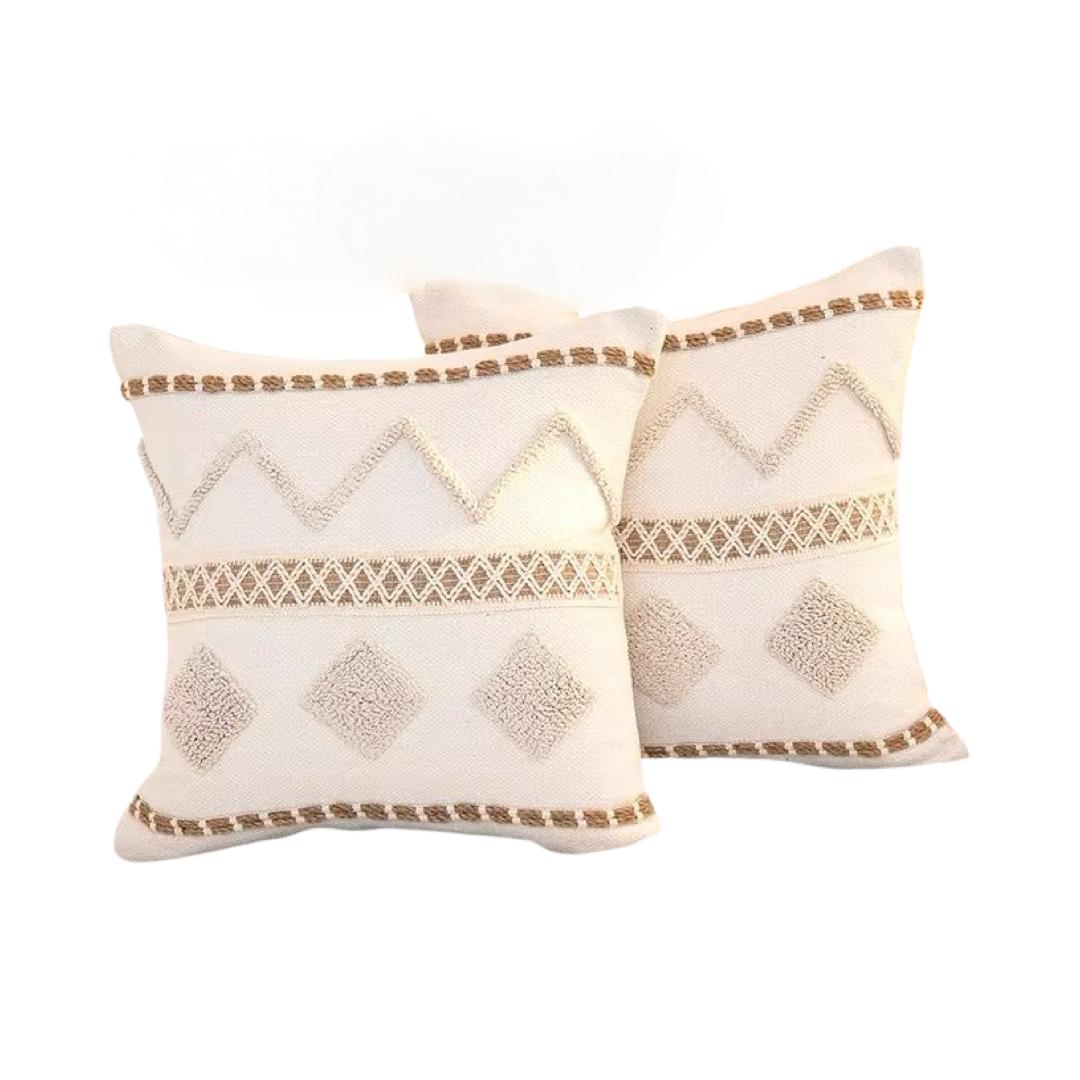 FUNDA SET 4 BOHO COJÍN C11 45 X 45 CM MULTICOLOR - 2