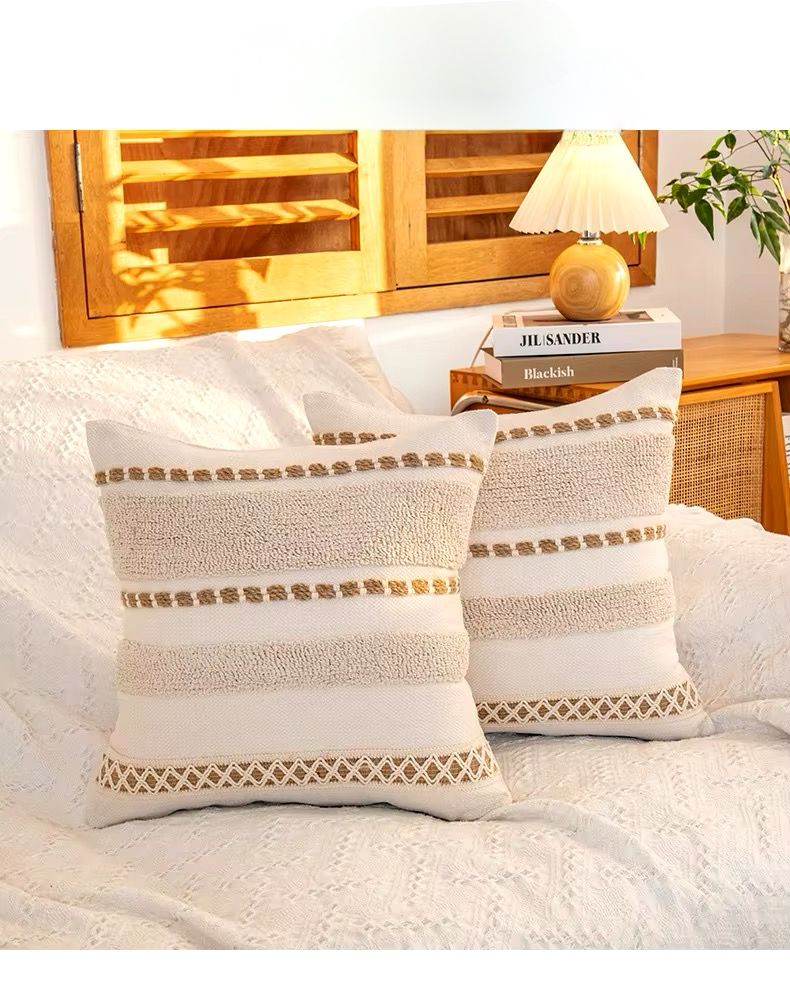 FUNDA SET 4 BOHO COJÍN C15 45 X 45 CM MULTICOLOR - 1