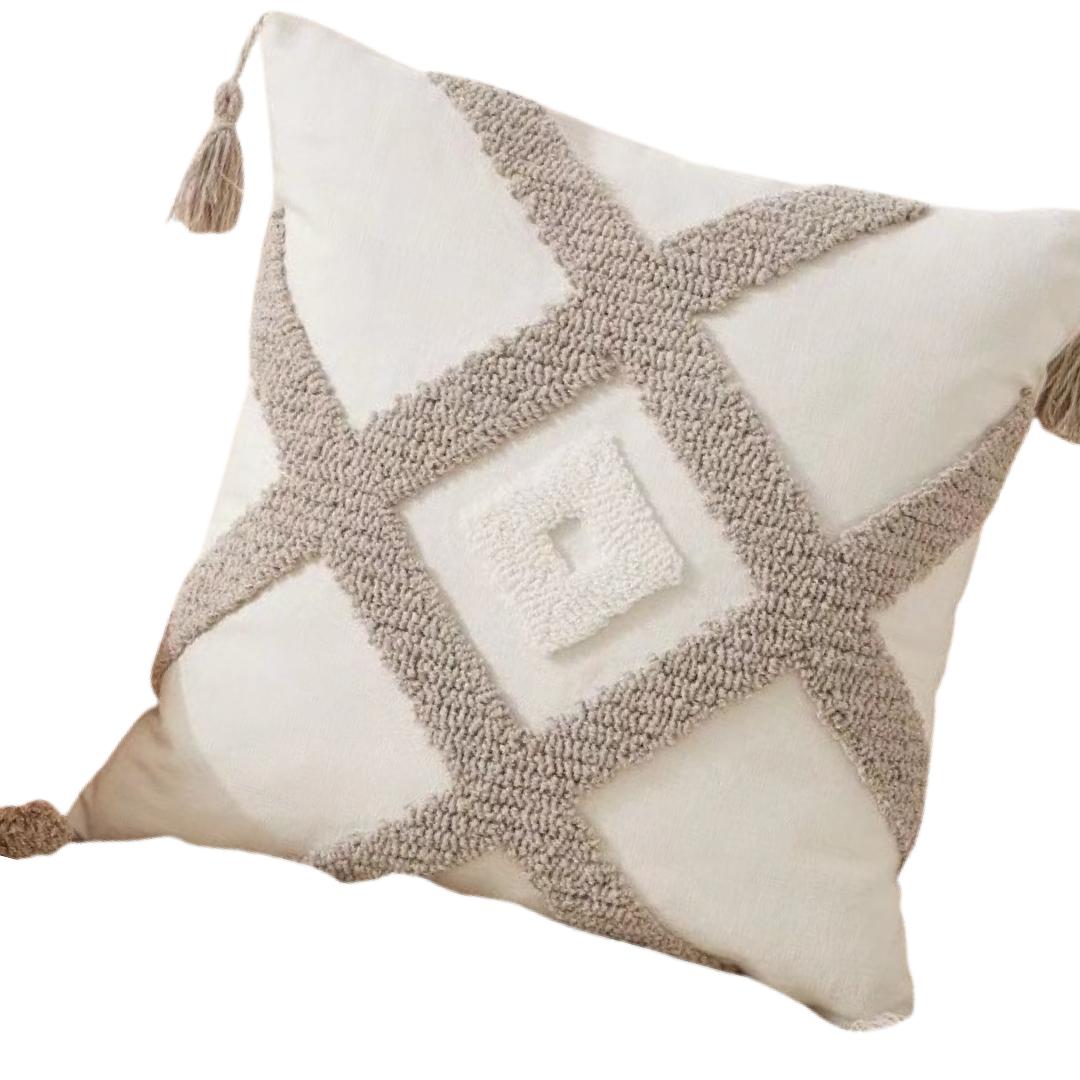 FUNDA SET 4 BOHO COJÍN C12 45 X 45 CM MULTICOLOR - 3