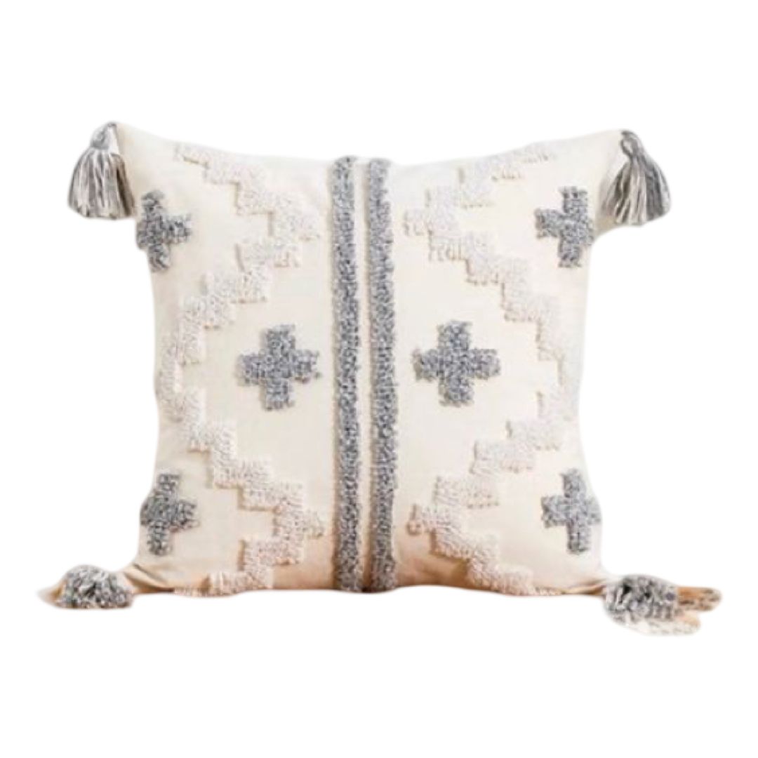 FUNDA SET 4 BOHO COJÍN C2 45 X 45 CM MULTICOLOR - 2