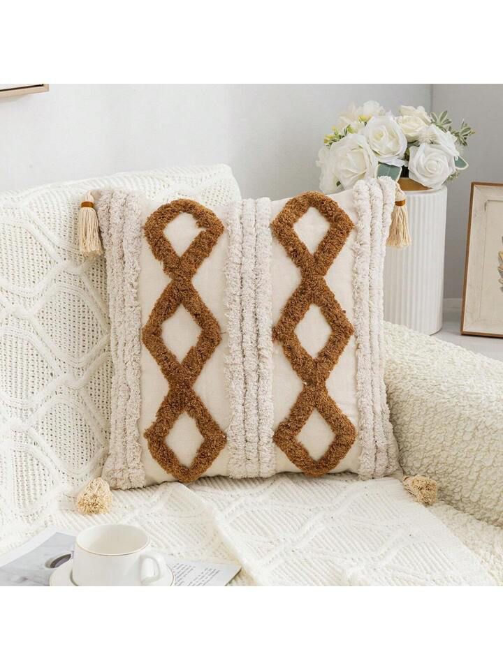 FUNDA SET 4 BOHO COJÍN B3 45 X 45 CM MULTICOLOR - 1
