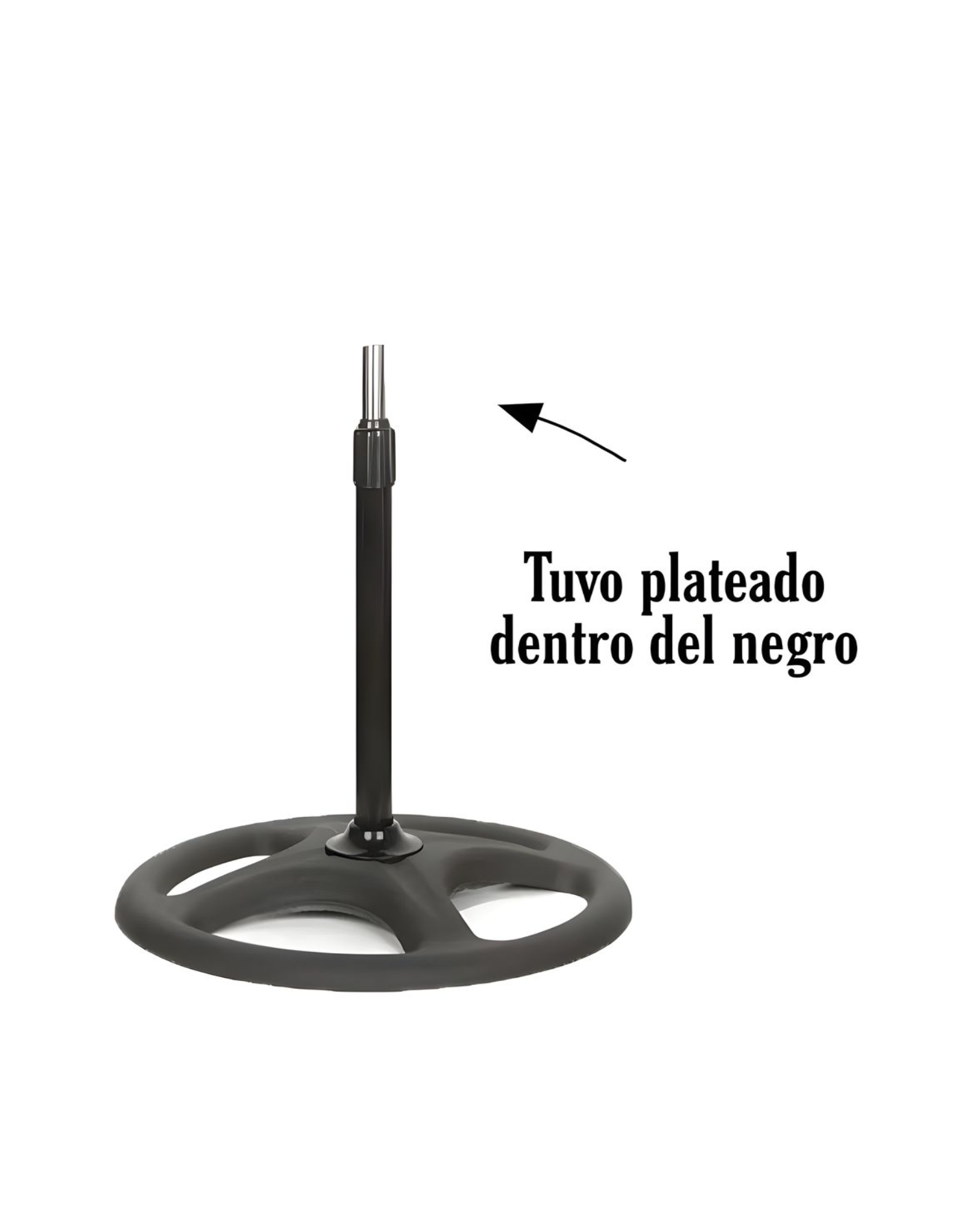 SET DE 2 VENTILADORES DE 18 PULGADAS ASPA METÁLICA PLATEADA - 5