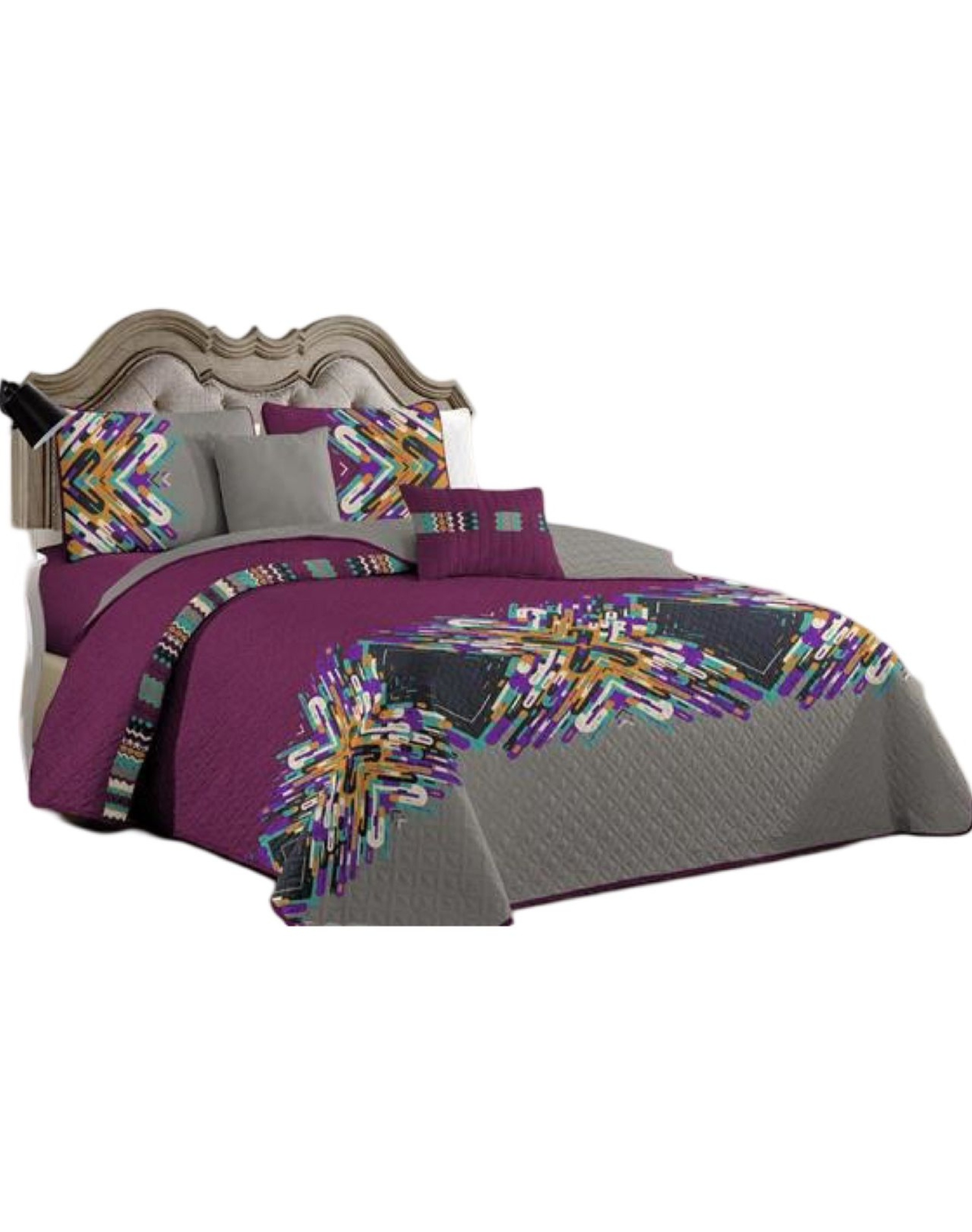 QUILT MULTICOLOR VERANO PLAZA Y MEDIA SUAVE 11N45 - 1