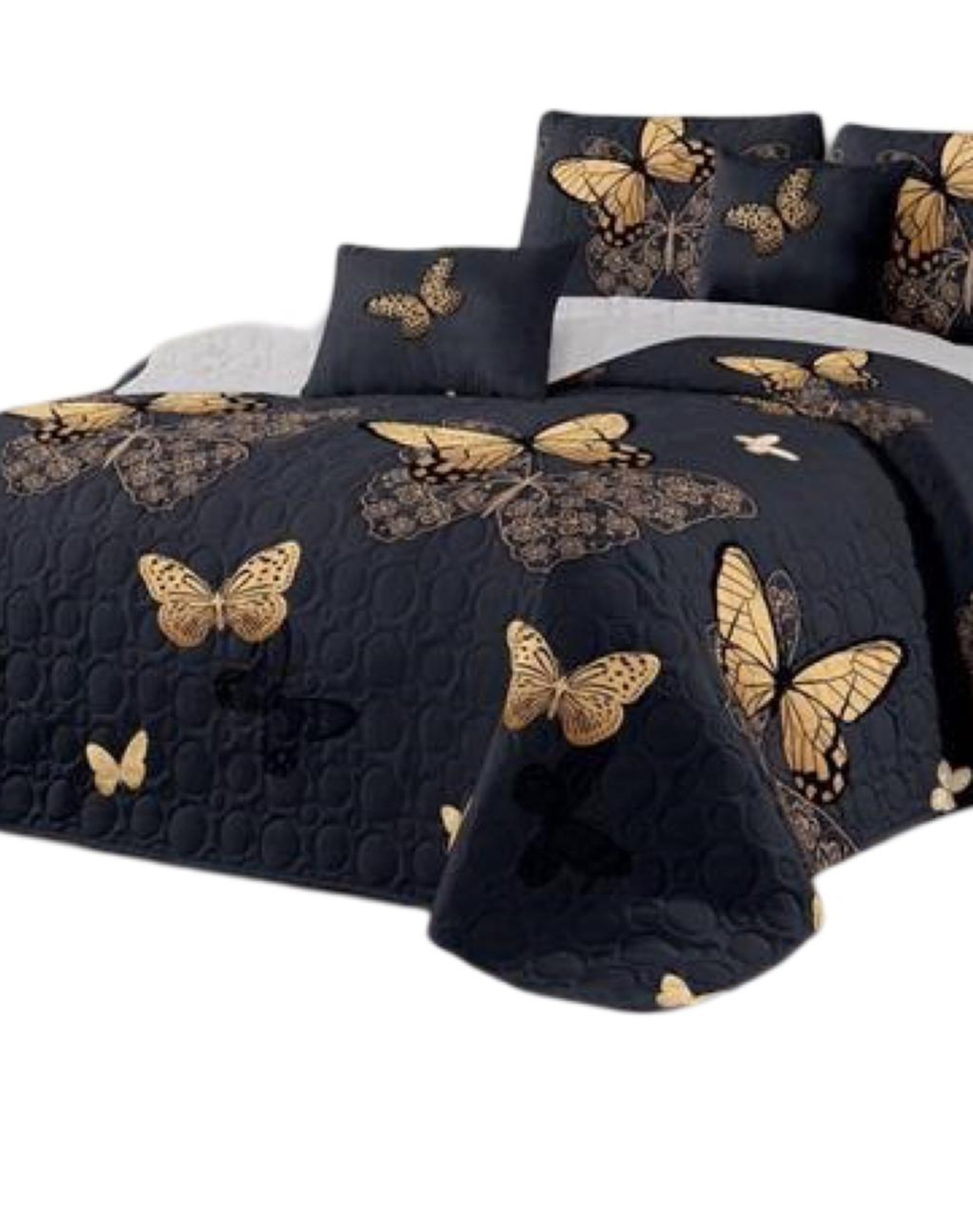 QUILT 2 PLAZAS MULTICOLOR VERANO +2 FUNDAS SUAVE 13N77 - 2