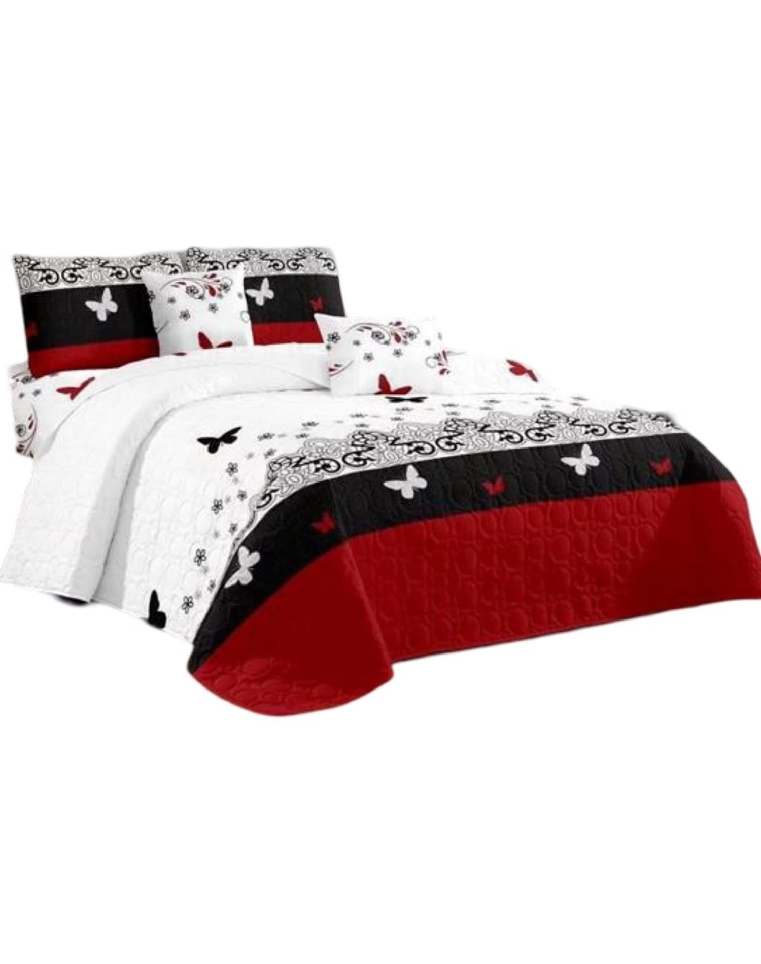 QUILT 2 PLAZAS MULTICOLOR VERANO +2 FUNDAS SUAVE 13N47 - 1