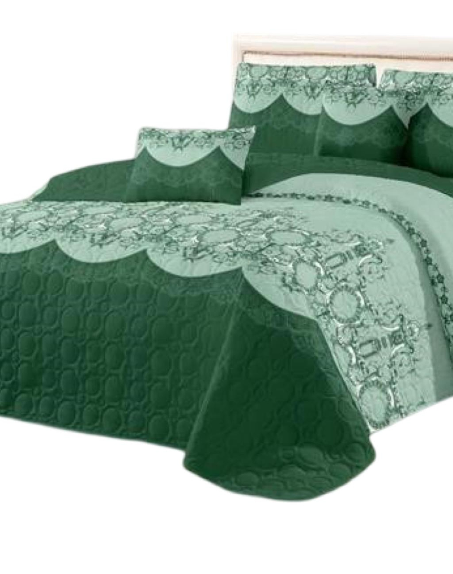 QUILT 2 PLAZAS MULTICOLOR VERANO +2 FUNDAS SUAVE 13N45 - 2