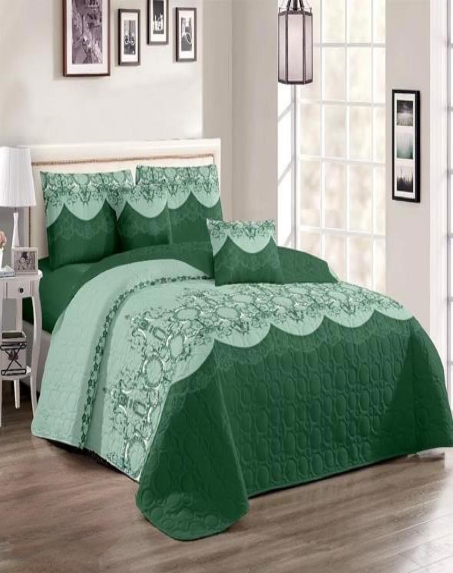 QUILT 2 PLAZAS MULTICOLOR VERANO +2 FUNDAS SUAVE 13N45 - 3