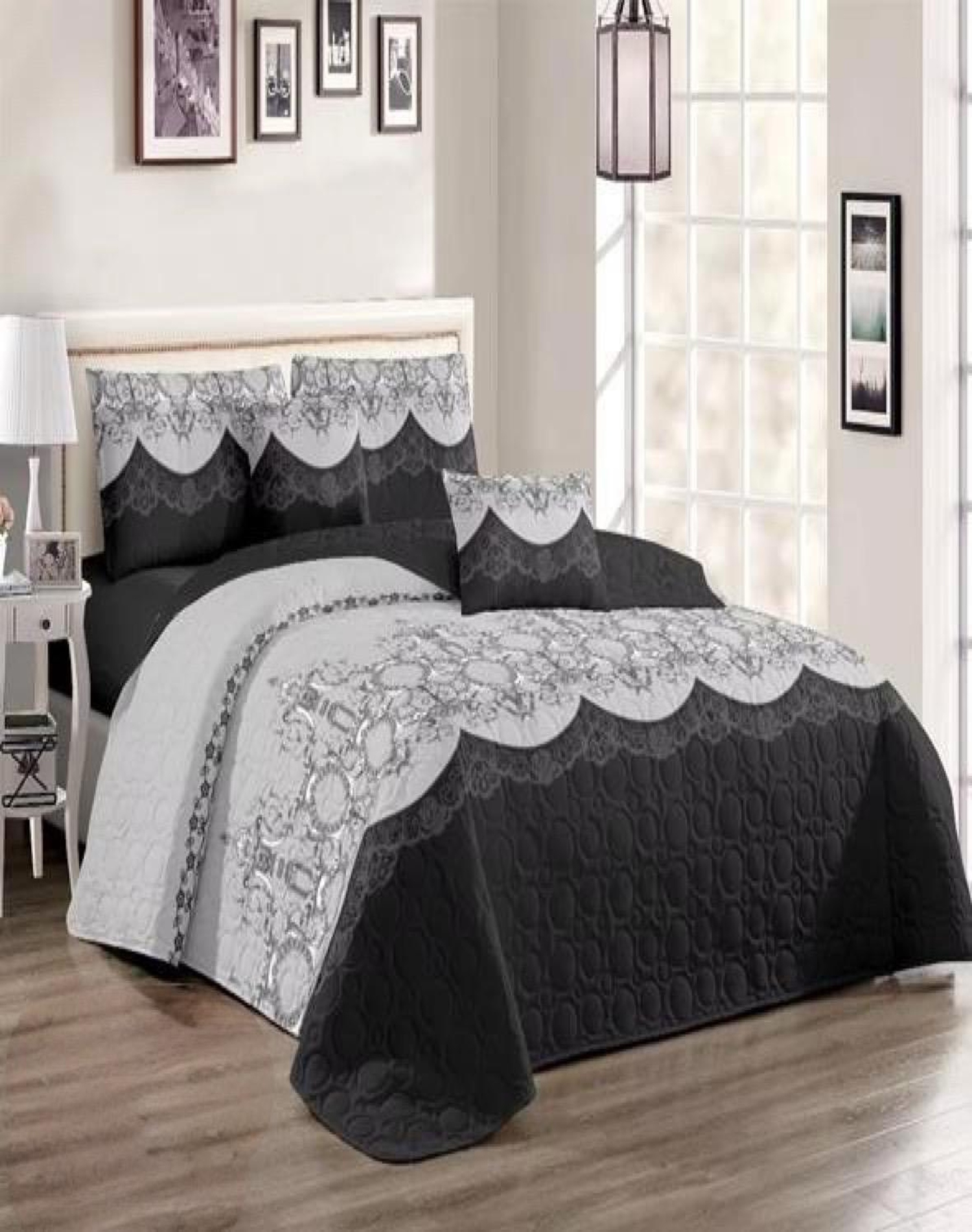 QUILT 2 PLAZAS MULTICOLOR VERANO +2 FUNDAS SUAVE 13N44 - 3
