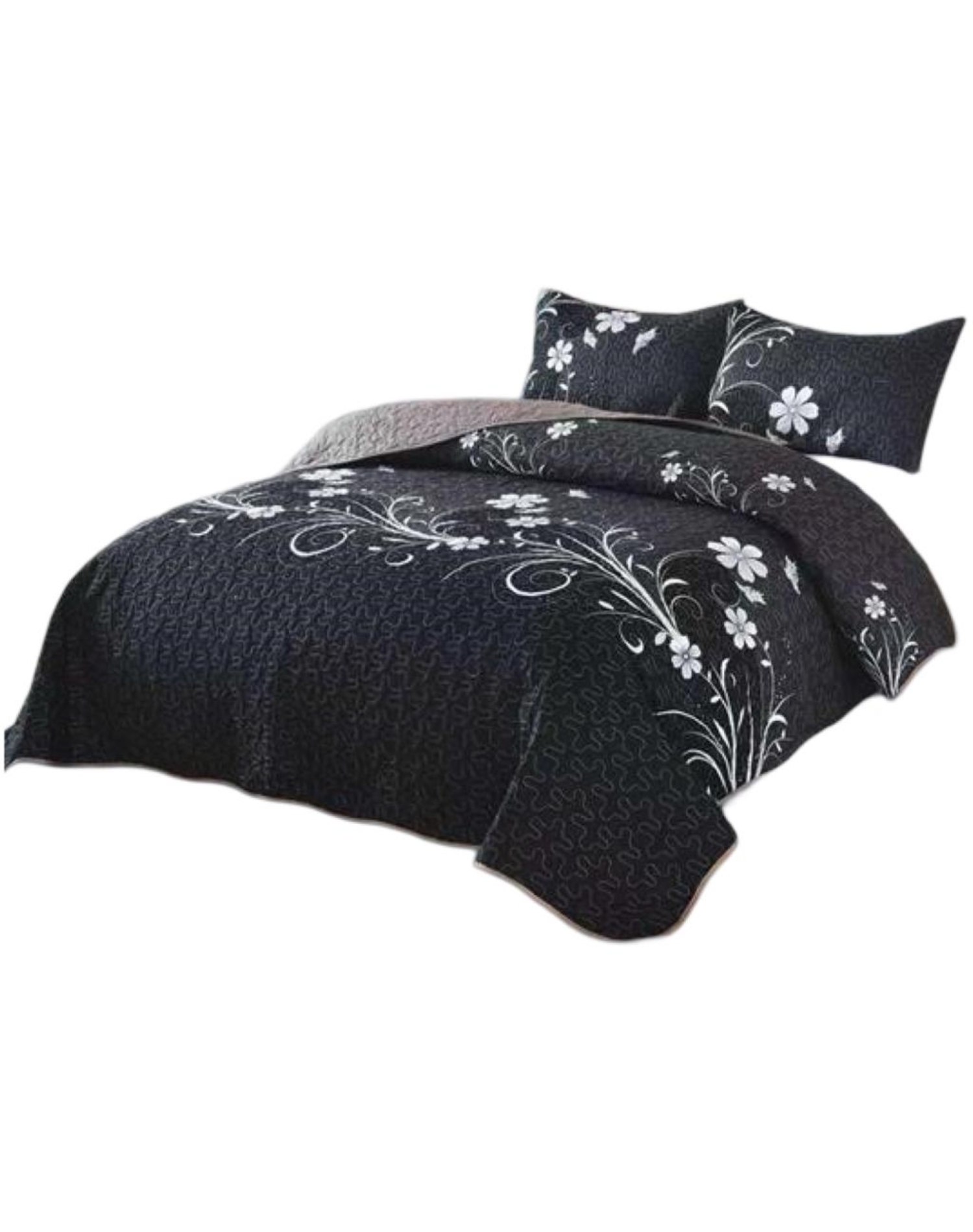 QUILT 2 PLAZAS MULTICOLOR VERANO +2 FUNDAS SUAVE 13N55 - 1