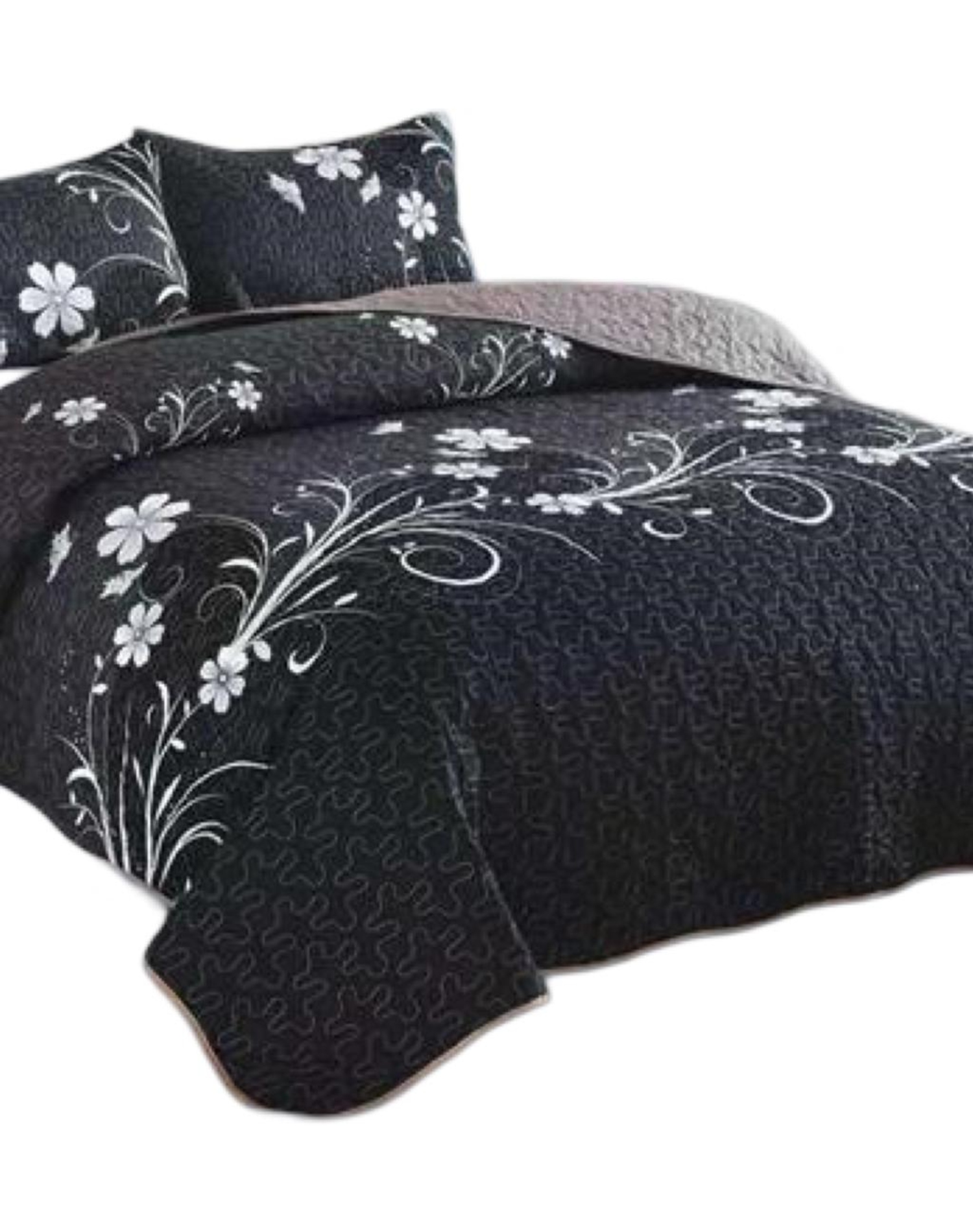 QUILT 2 PLAZAS MULTICOLOR VERANO +2 FUNDAS SUAVE 13N55 - 2