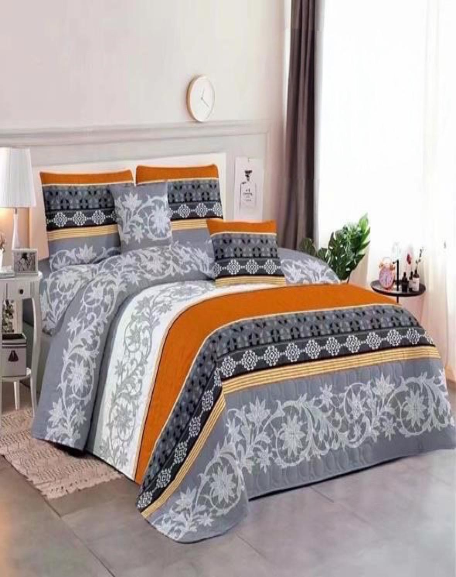 QUILT 2 PLAZAS MULTICOLOR VERANO +2 FUNDAS SUAVE 13N28 - 3