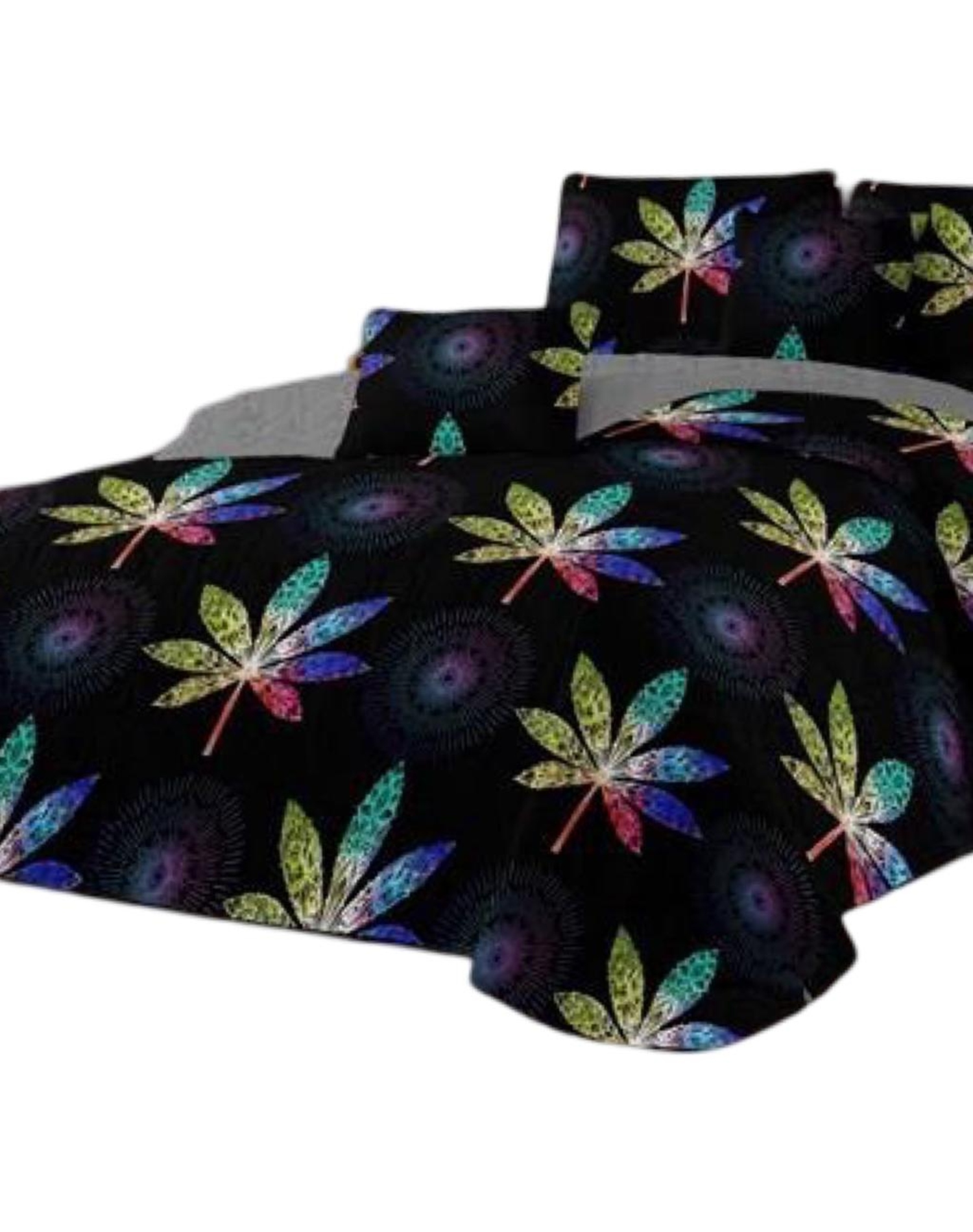 QUILT 2 PLAZAS MULTICOLOR VERANO +2 FUNDAS SUAVE 13N15 - 2