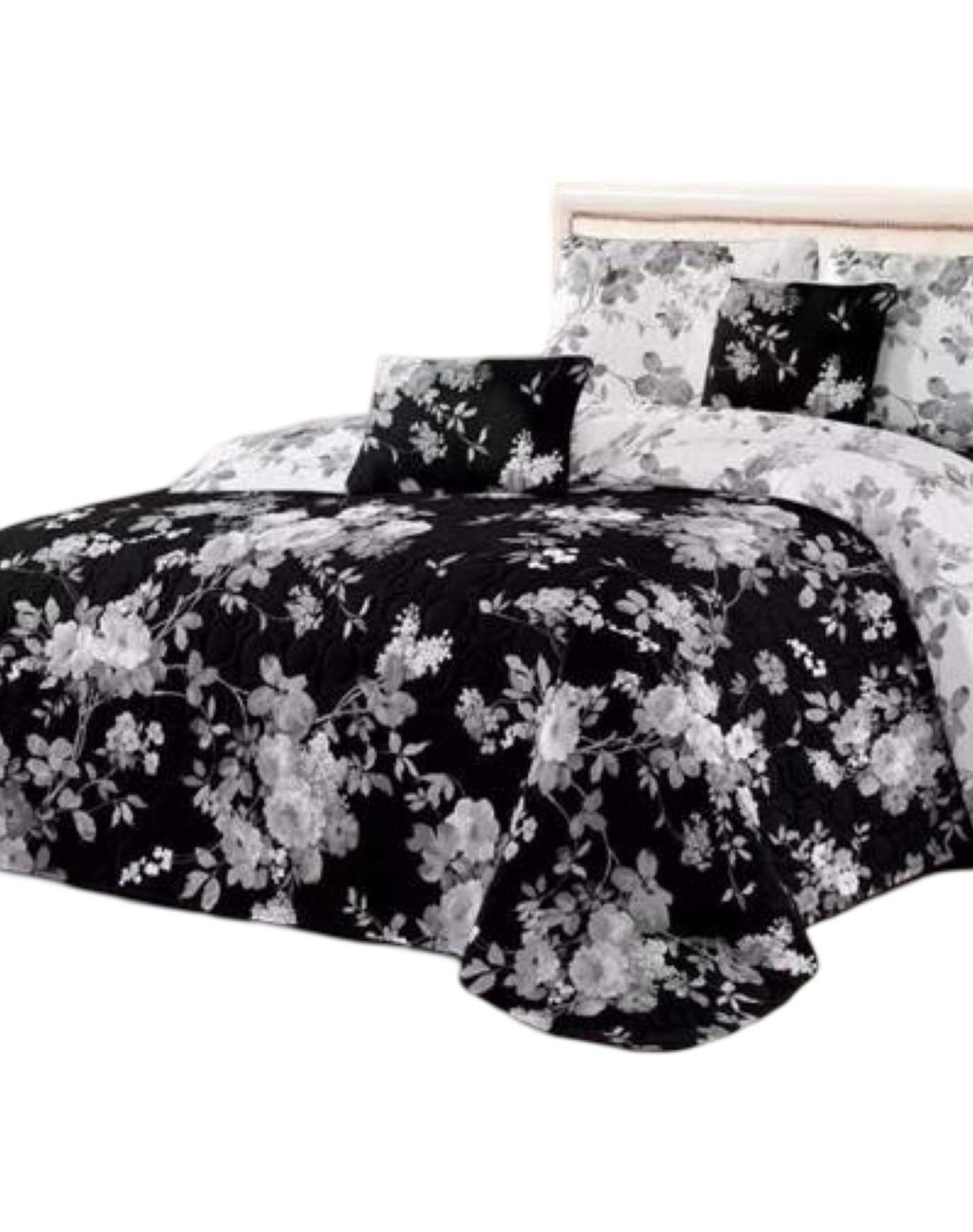 QUILT 2 PLAZAS MULTICOLOR VERANO +2 FUNDAS SUAVE 13N25 - 2