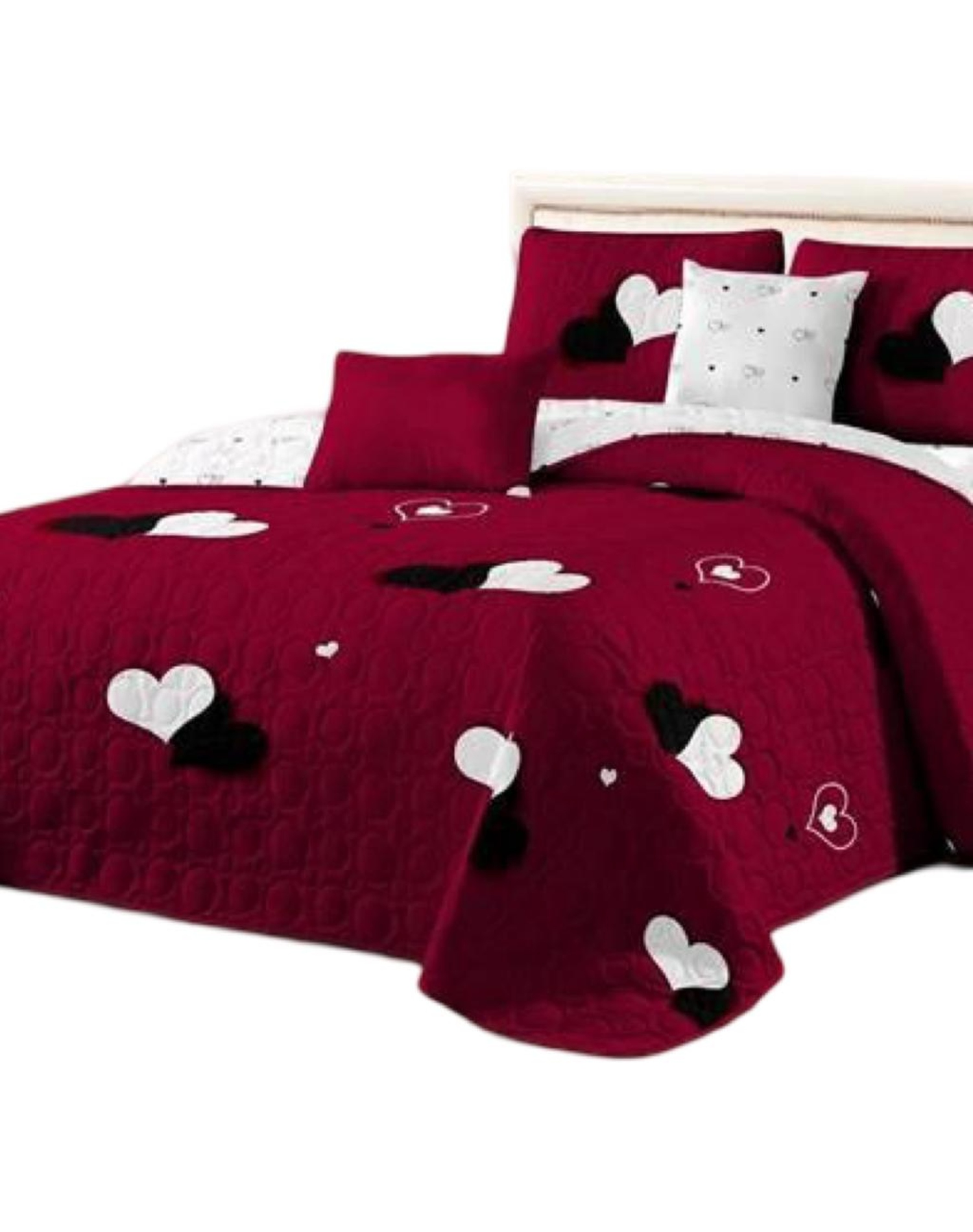 QUILT 2 PLAZAS MULTICOLOR VERANO +2 FUNDAS SUAVE 13N64 - 2