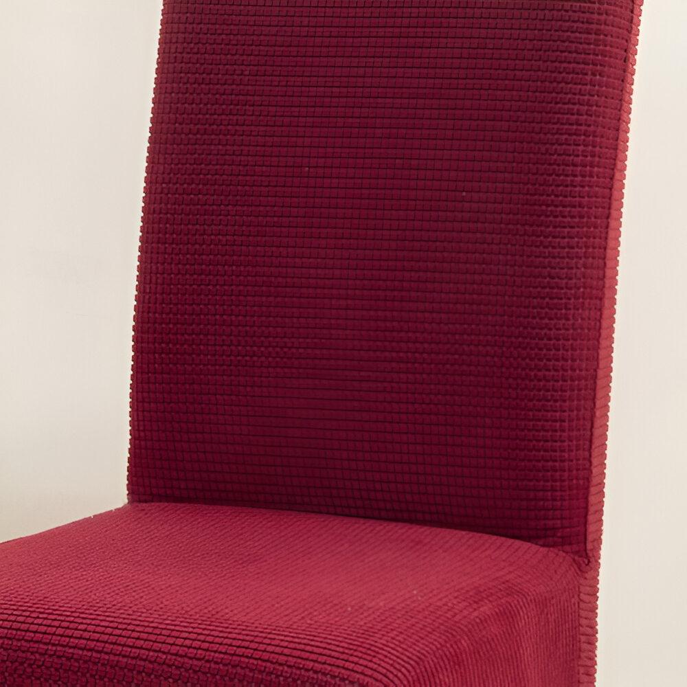 FUNDA PACK 6 CUBRE SILLA COMEDOR CUADRILLE BURDEO - 2