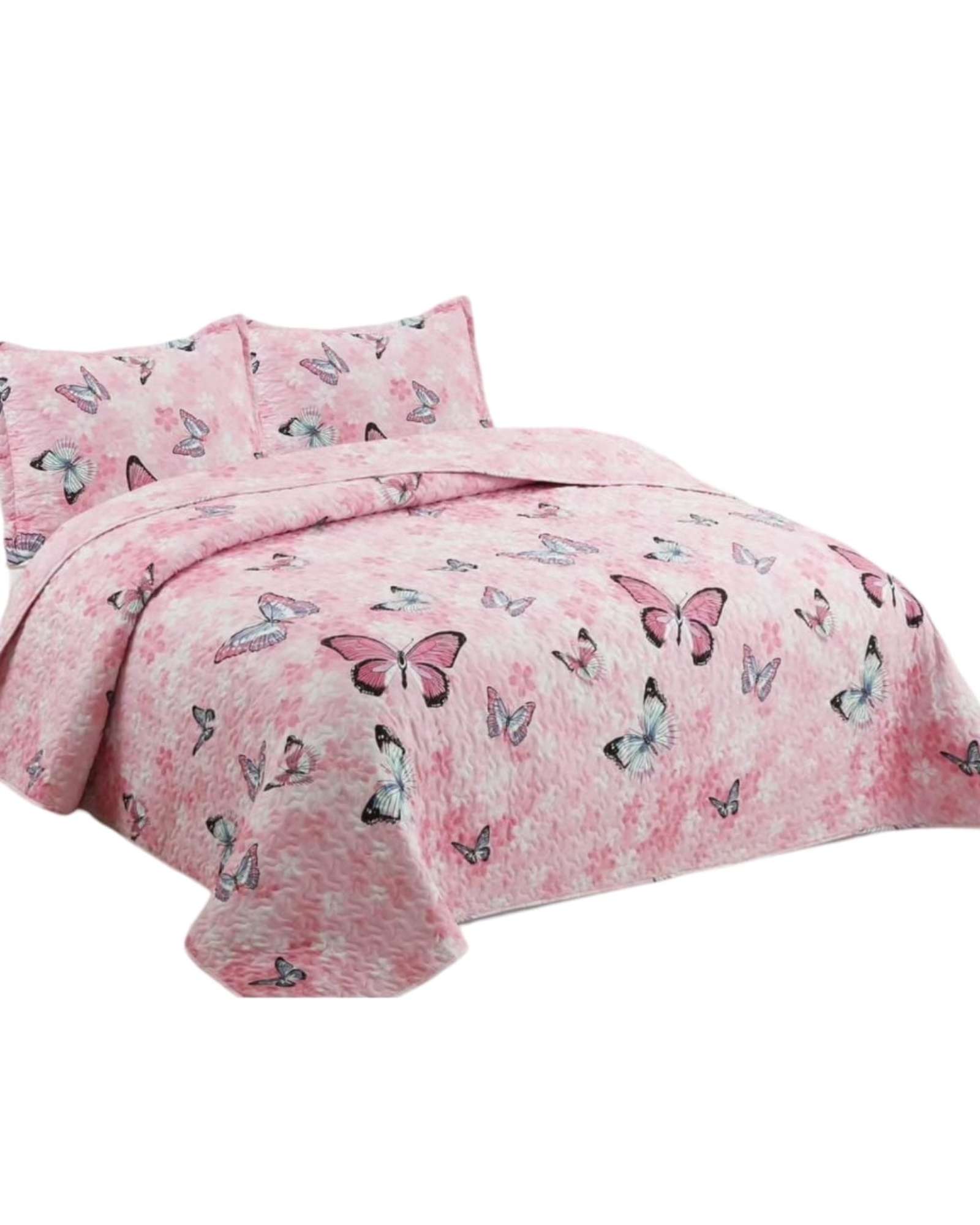 CUBRECAMA 2 PLAZAS ALGODÓN MULTICOLOR QUILT VERANO - 2