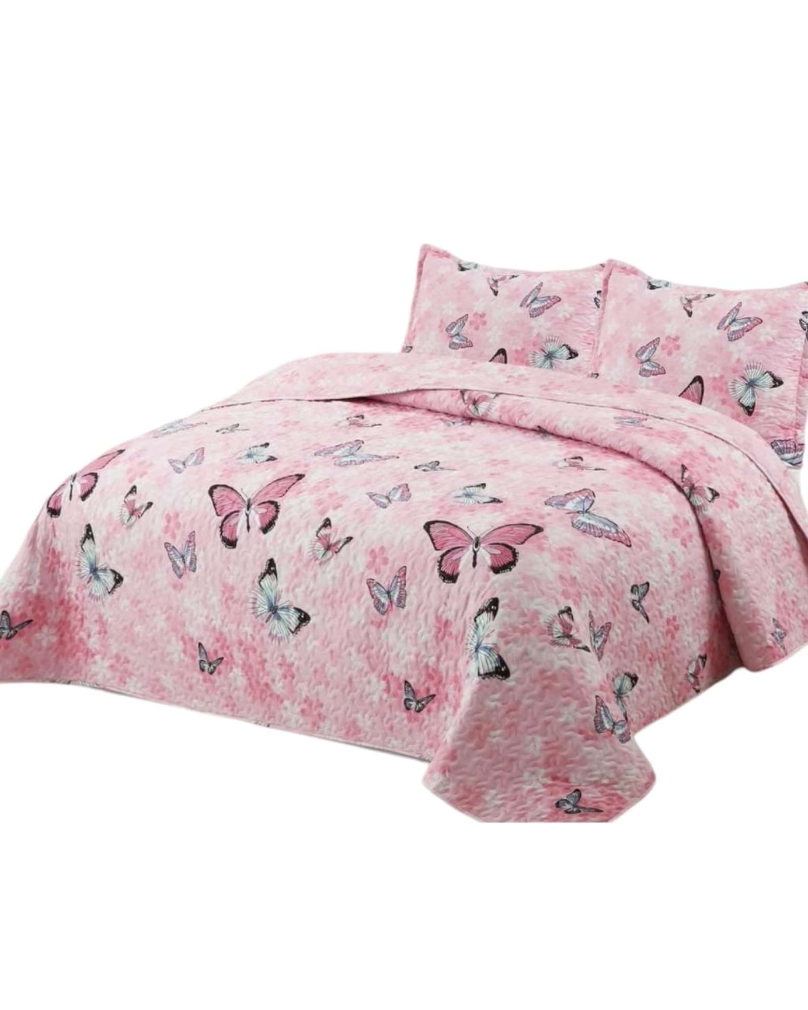CUBRECAMA 2 PLAZAS ALGODÓN MULTICOLOR QUILT VERANO - 3
