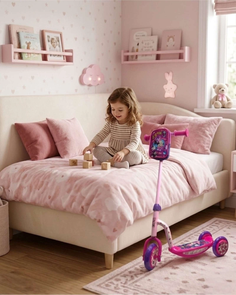SCOOTER MONOPATIN INFANTIL 3 RUEDAS CON BOLSO - 1