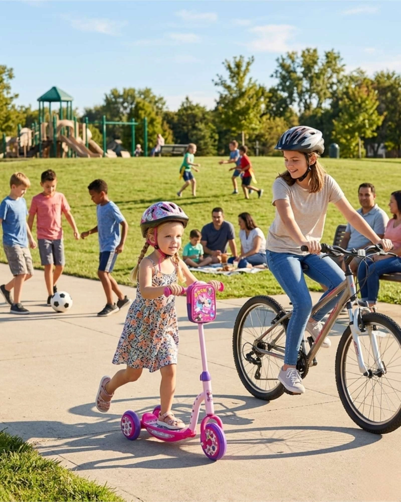 SCOOTER MONOPATIN INFANTIL 3 RUEDAS CON BOLSO - 5