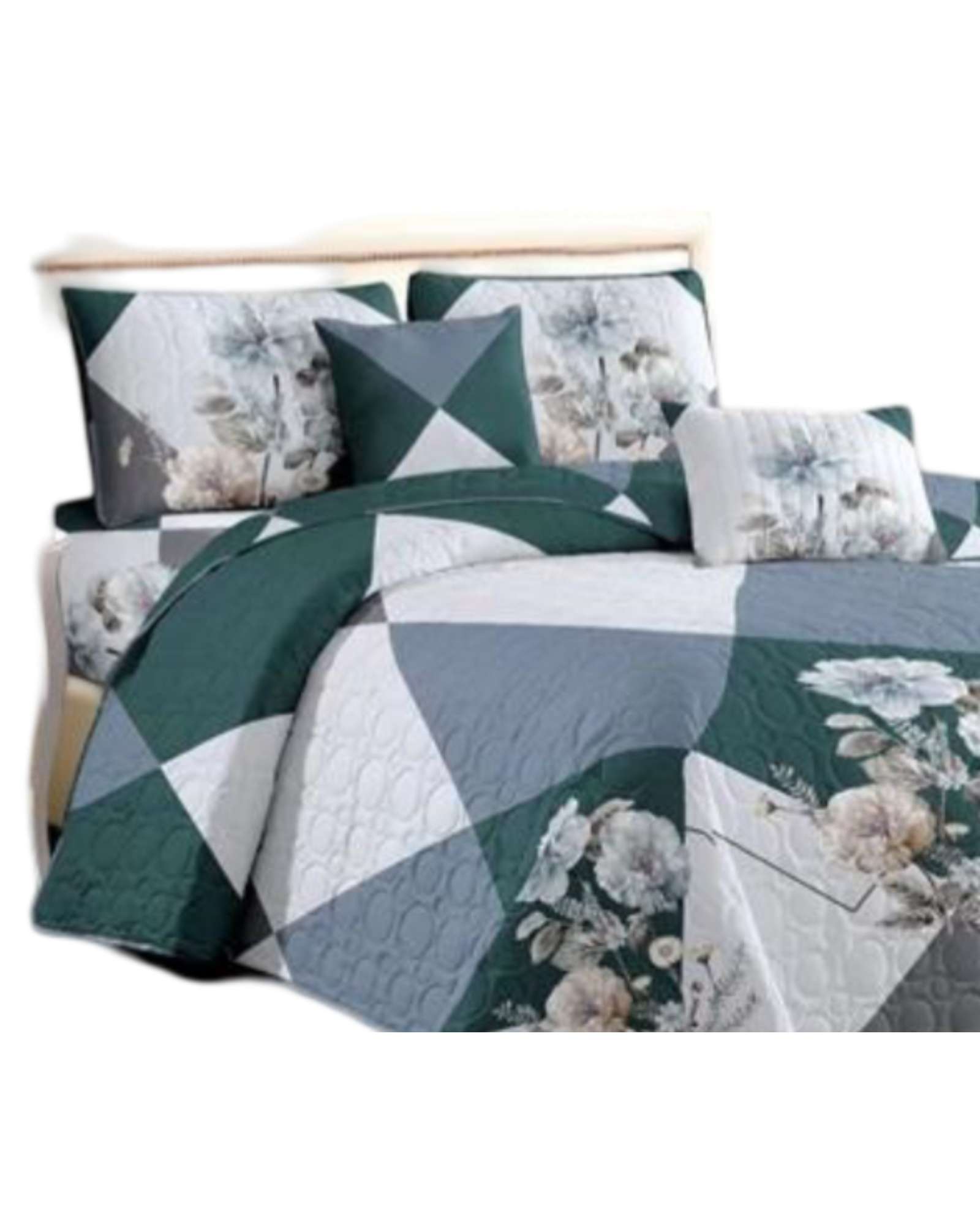 COBERTOR COLCHA QUILT DE VERANO 2 PLAZAS A5 - 2