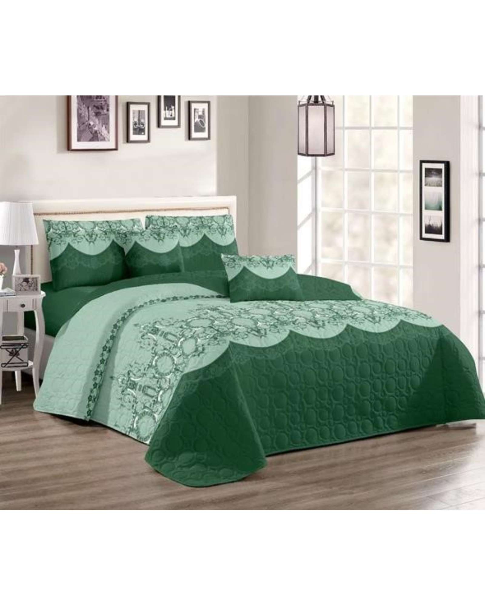 COBERTOR COLCHA QUILT DE VERANO 2 PLAZAS A10 - 3