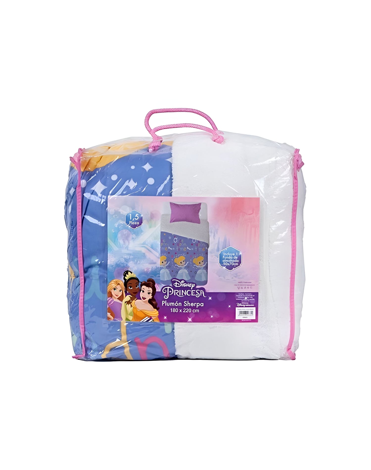 CUBRECAMA SHERPA INFANTIL PLAZA Y MEDIA CENI - 4