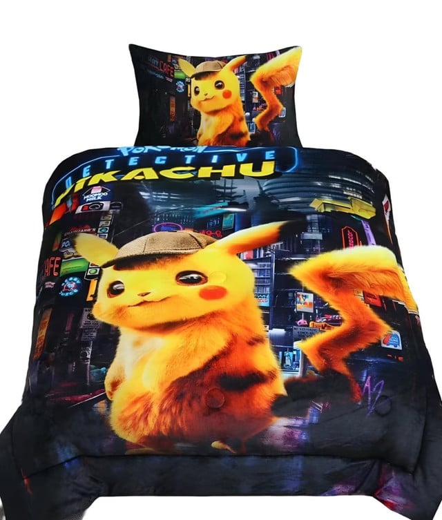 PLUMÓN DE INVIERNO CON CHIPORRO NIÑO PIKACHU - 1