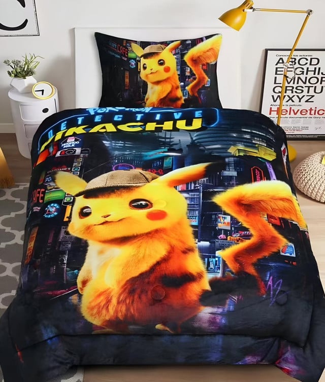 PLUMÓN DE INVIERNO CON CHIPORRO NIÑO PIKACHU - 3
